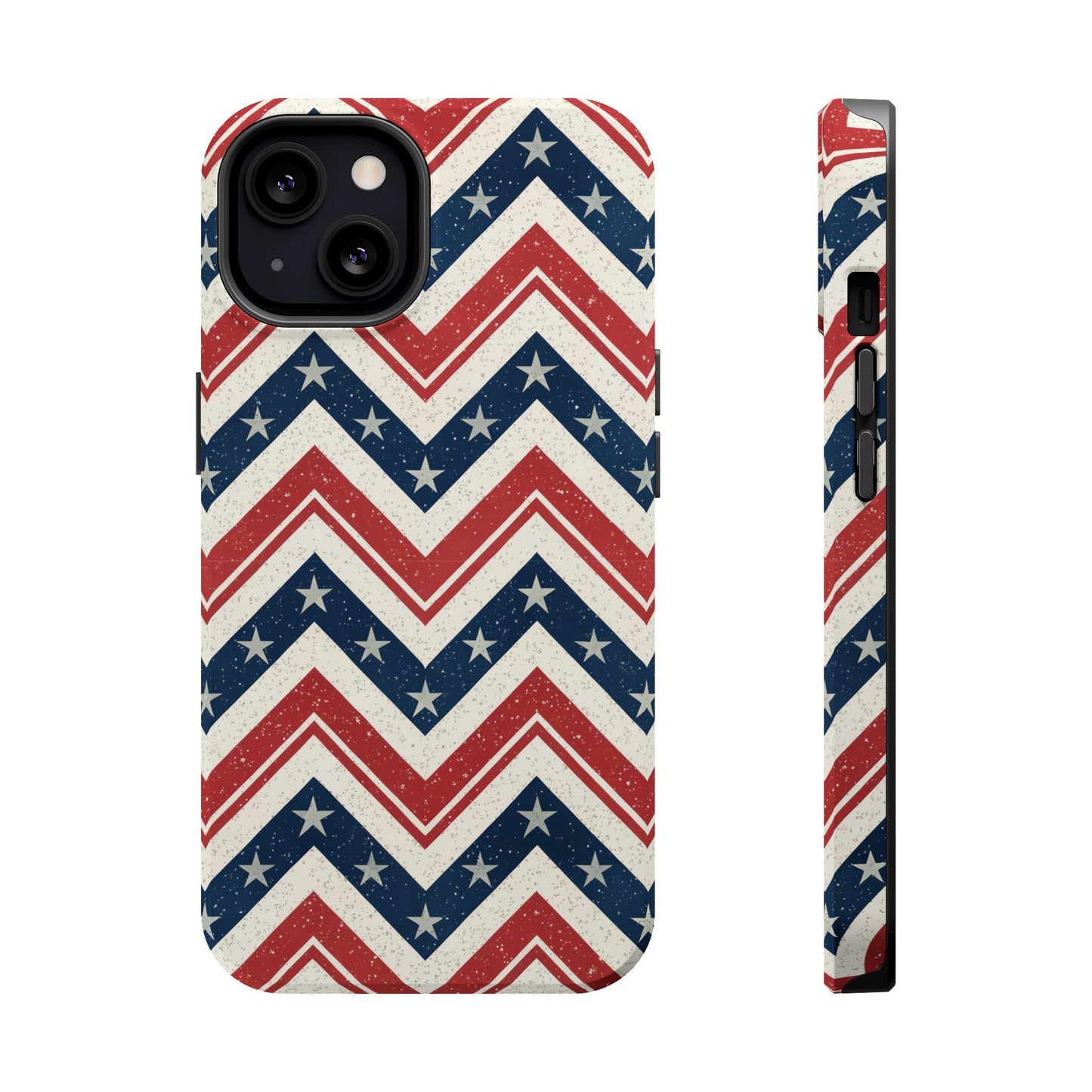 Vintage Patriotic Design iPhone Tough Case