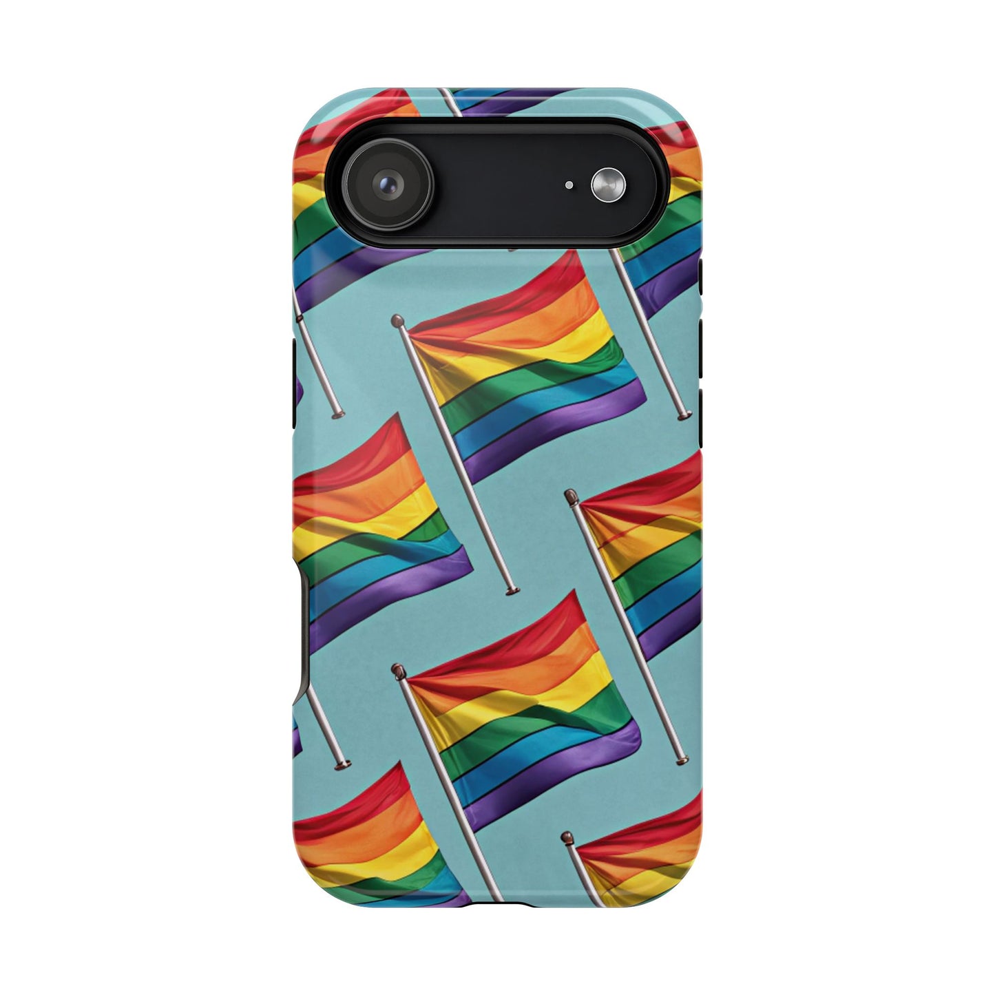 Celebrate Pride Flag iPhone Case