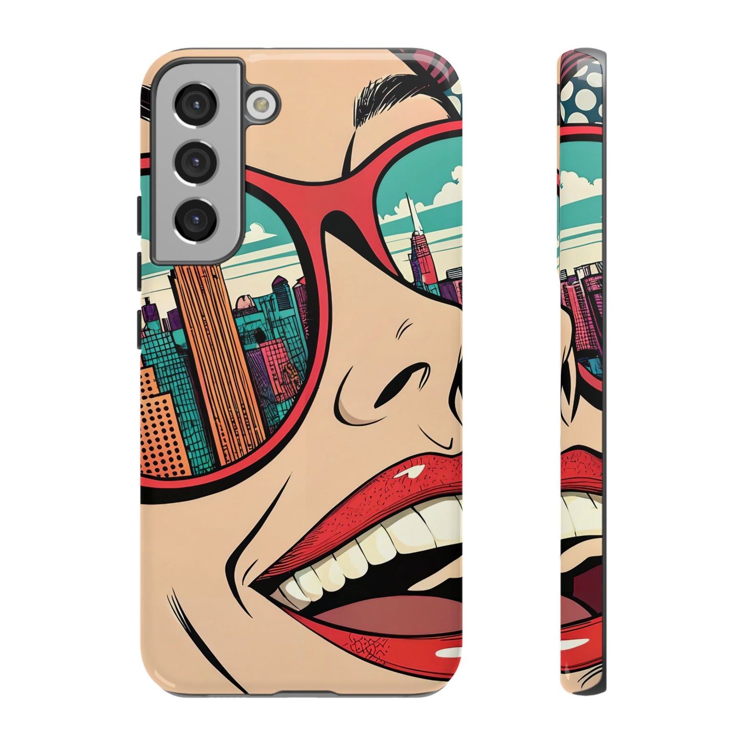 City View Pop Art Samsung Phone Case