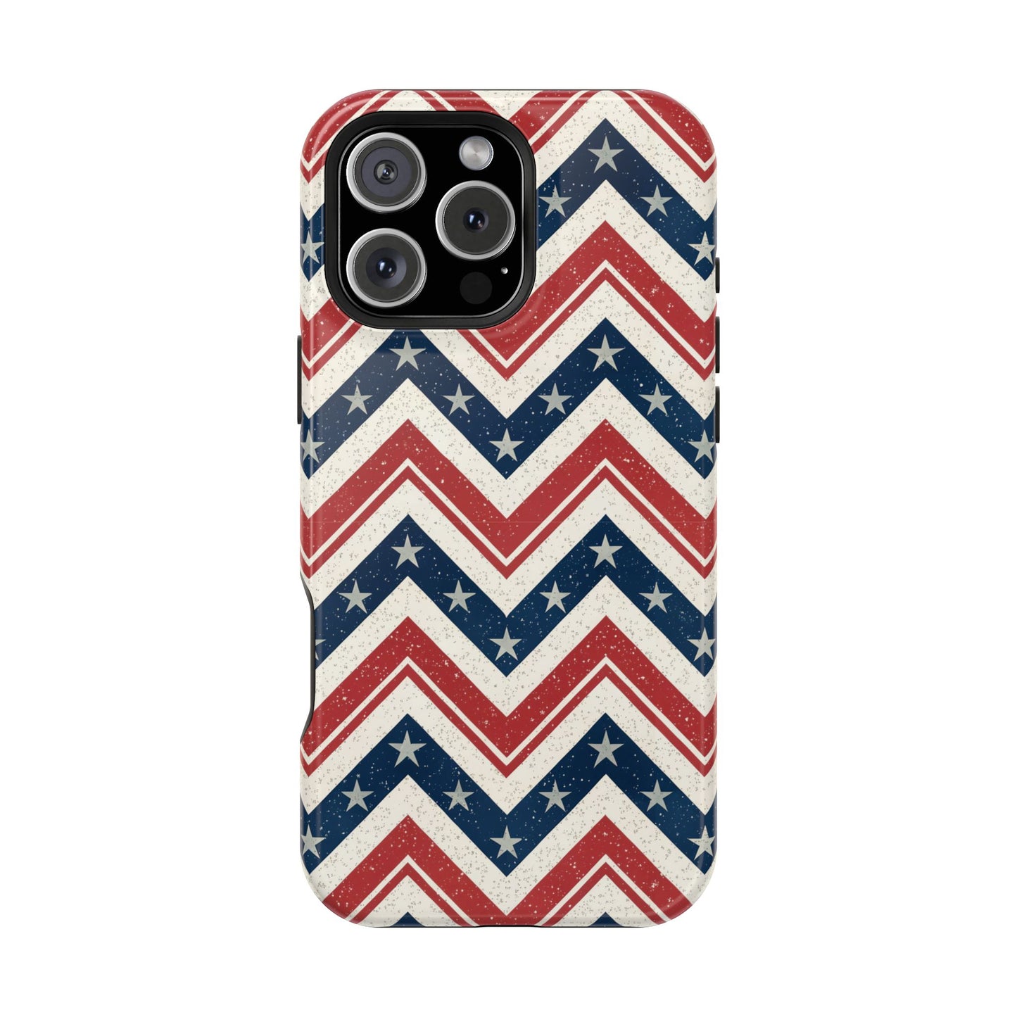 Vintage Patriotic Design iPhone Tough Case