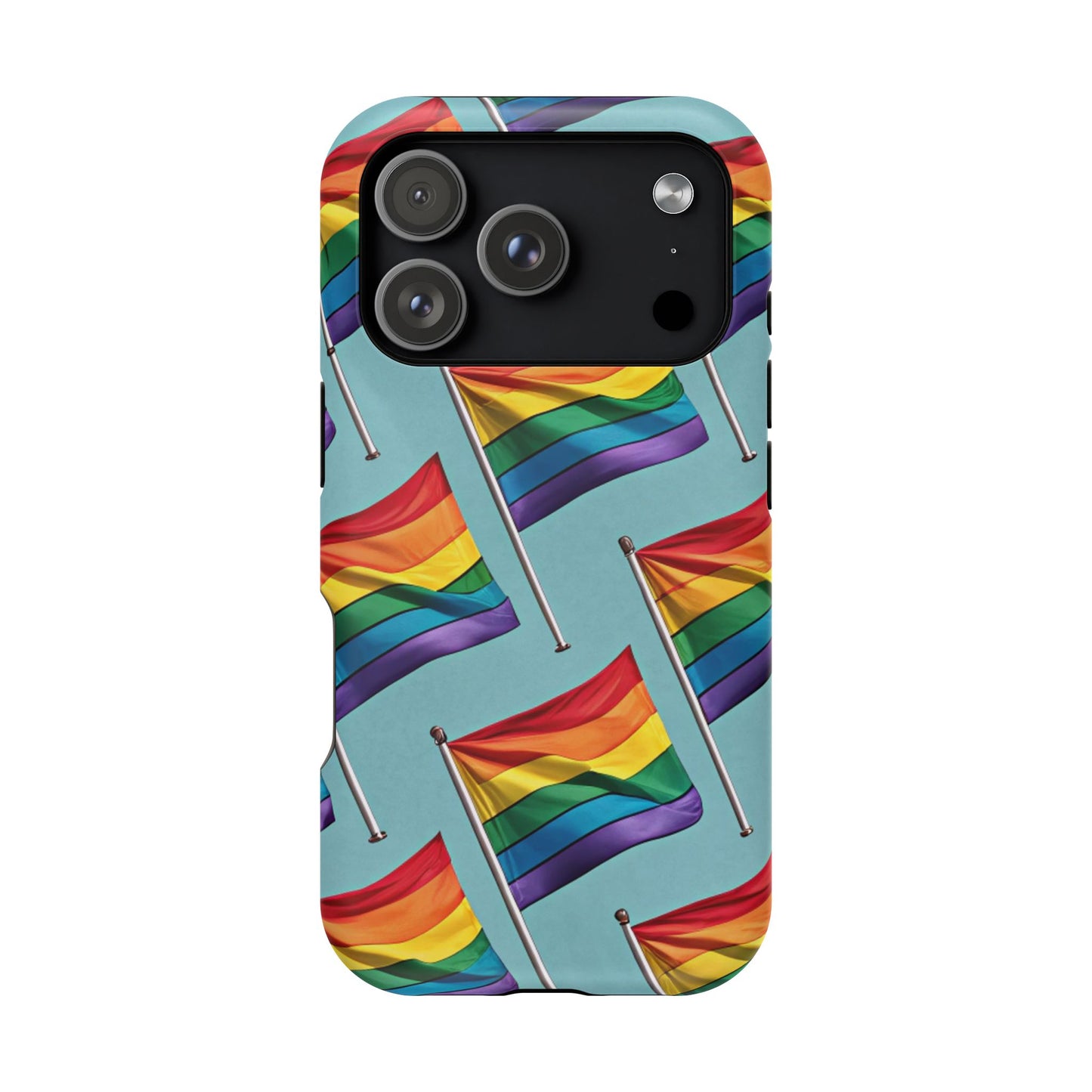 Celebrate Pride Flag iPhone Case