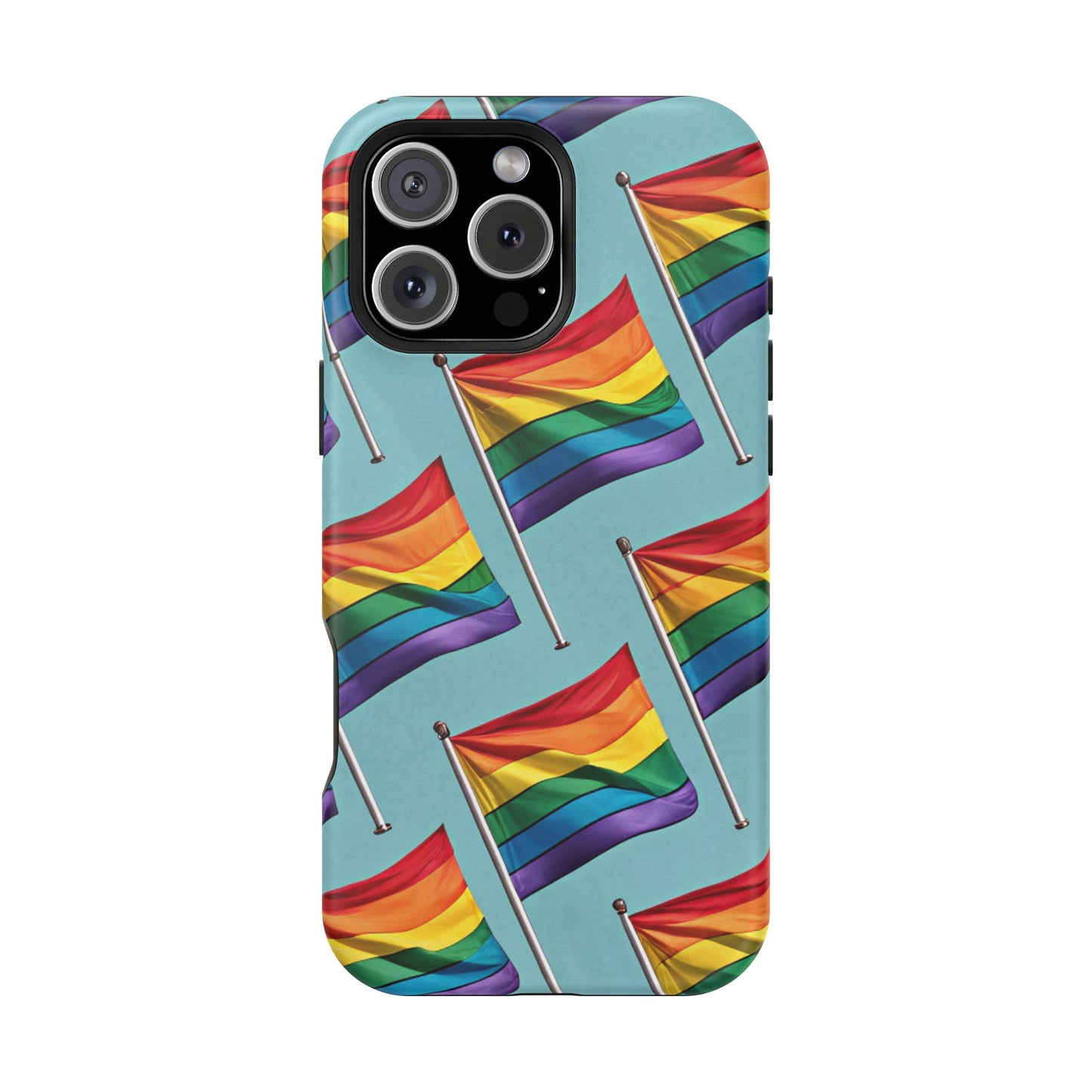 Celebrate Pride Flag iPhone Case