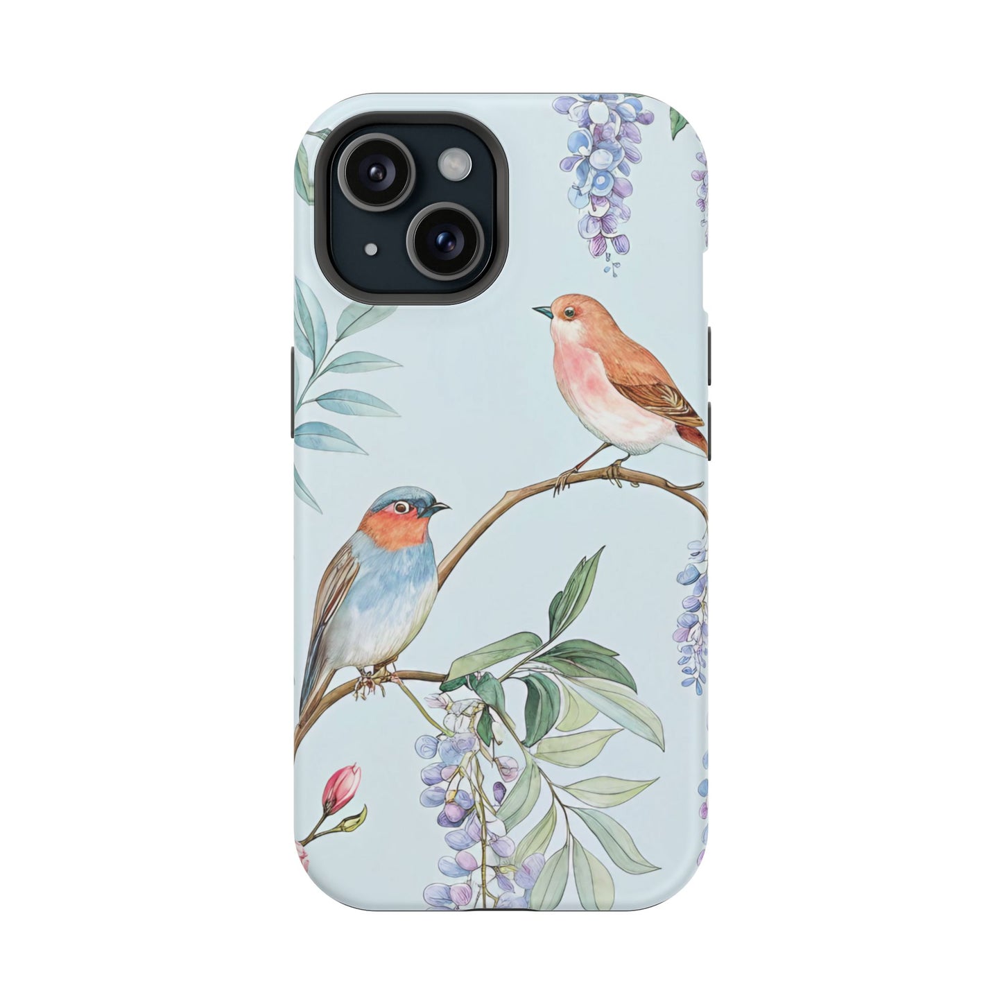 iPhone Tough Case - Spring Bird Design
