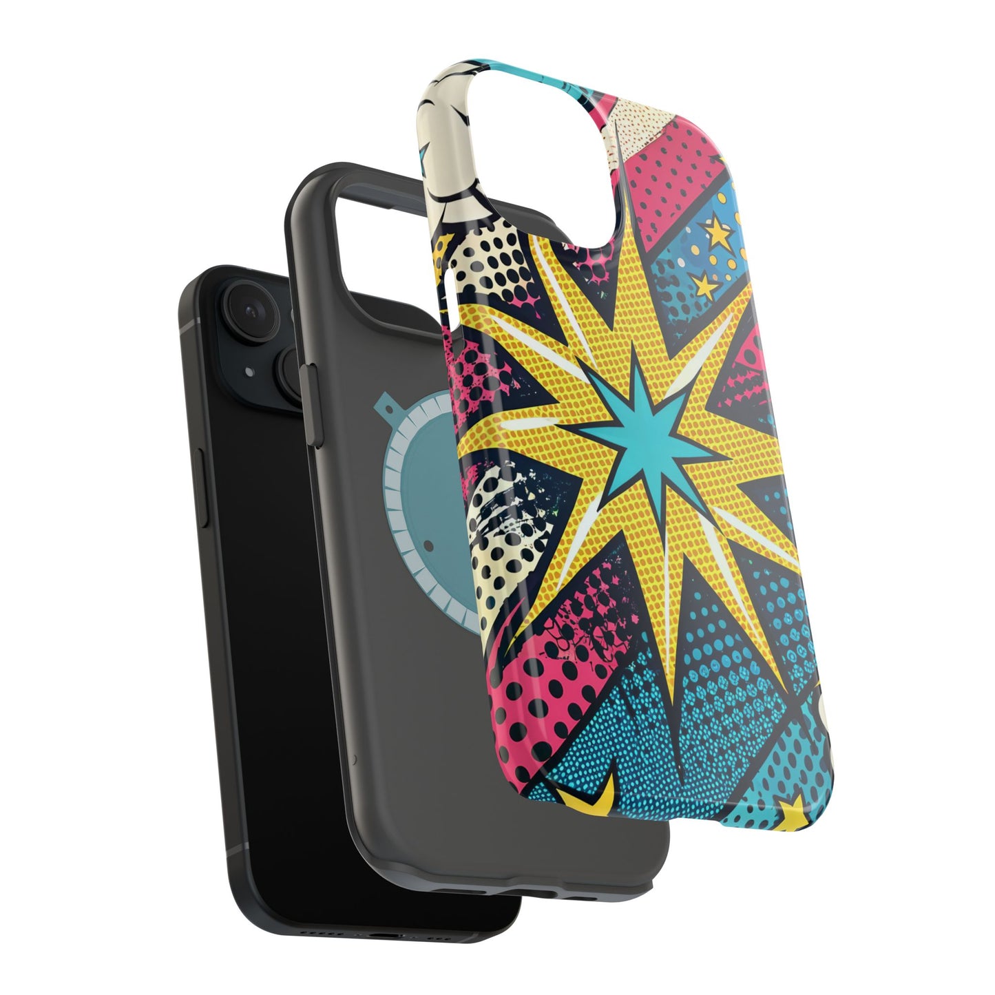Pop Art Starburst Design iPhone Tough Case