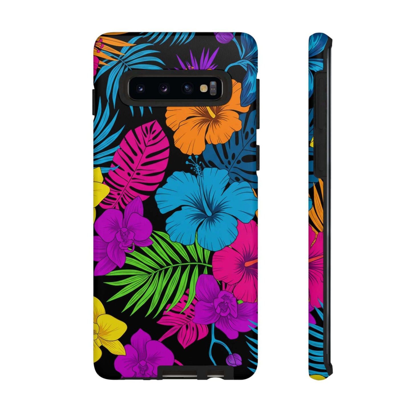 Modern Tropical Floral Design Samsung Phone Case