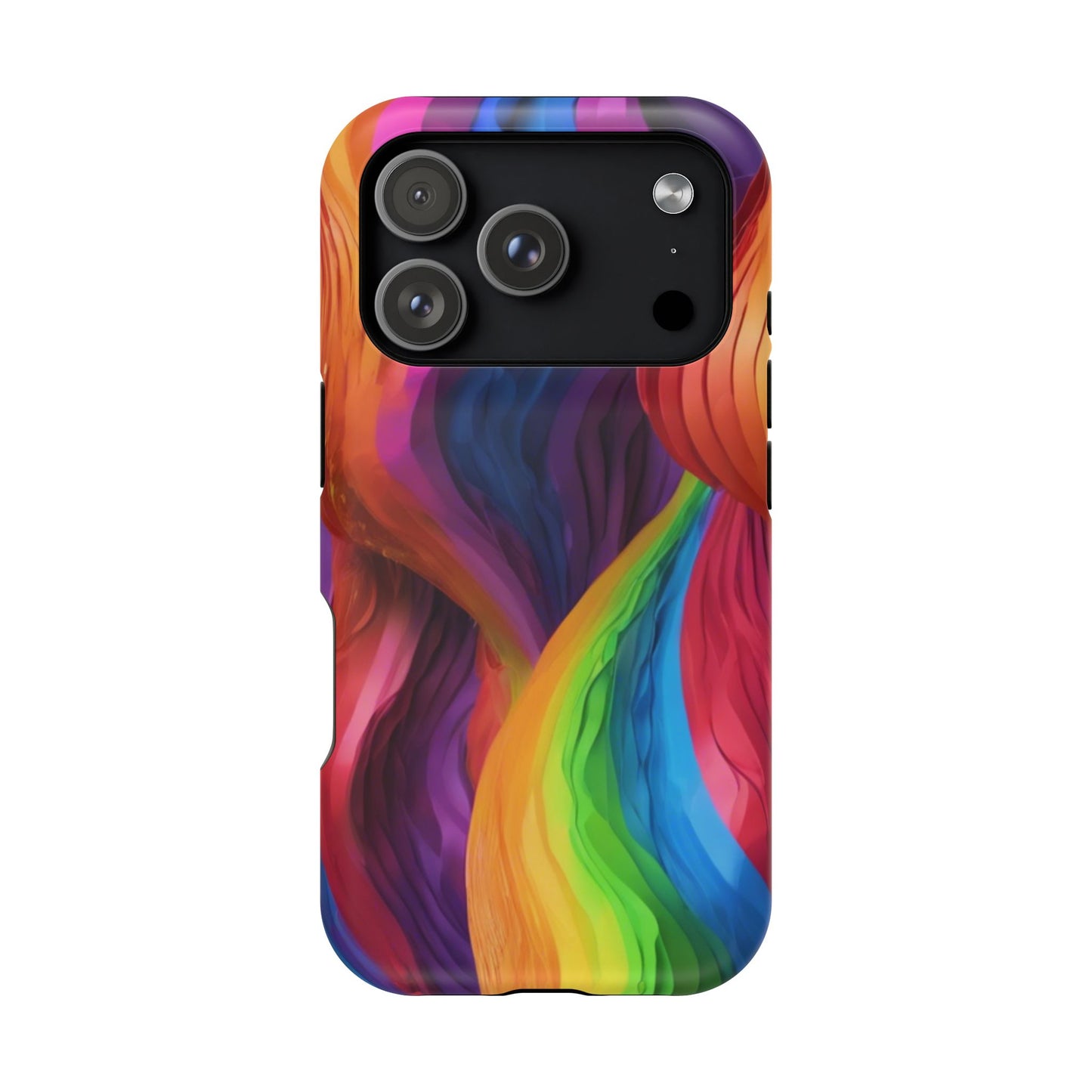 Rainbow Waterfall iPhone Tough Case