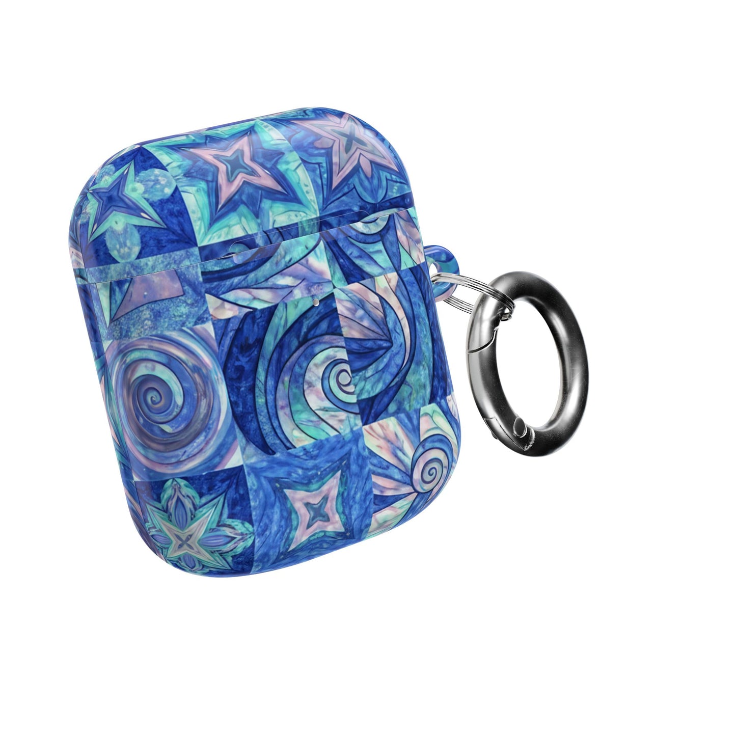 Modern Sea Blue AirPod Case — Sleek Protective Earbud Cover