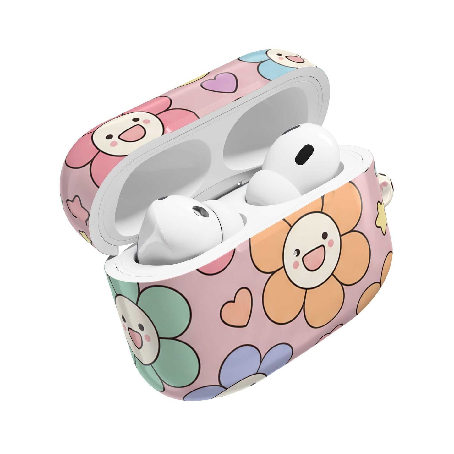 Happy Flower AirPod Case — Cute Floral Protective AirPod Cover
