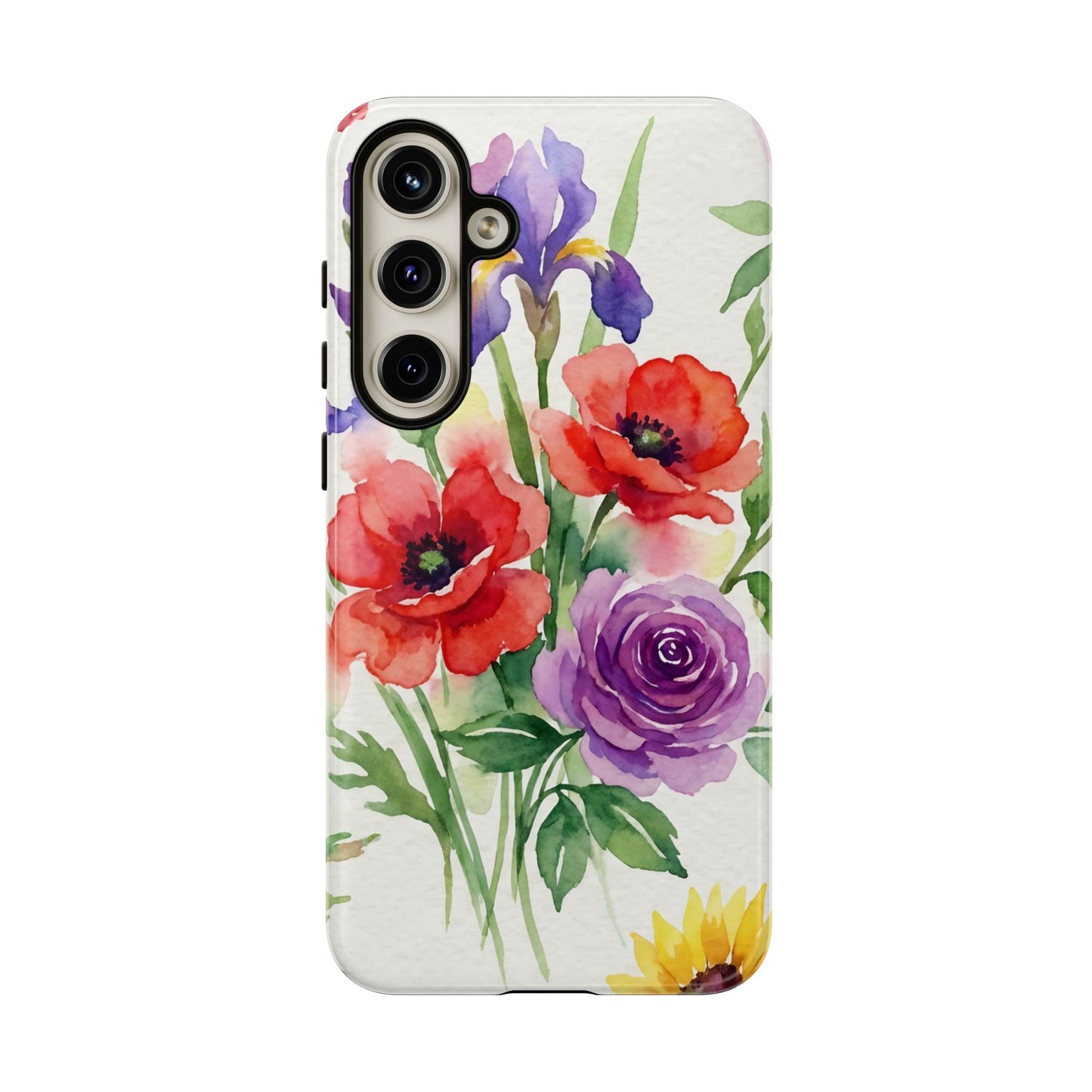 Watercolor Bouquet Samsung Phone Case — Tough Cases