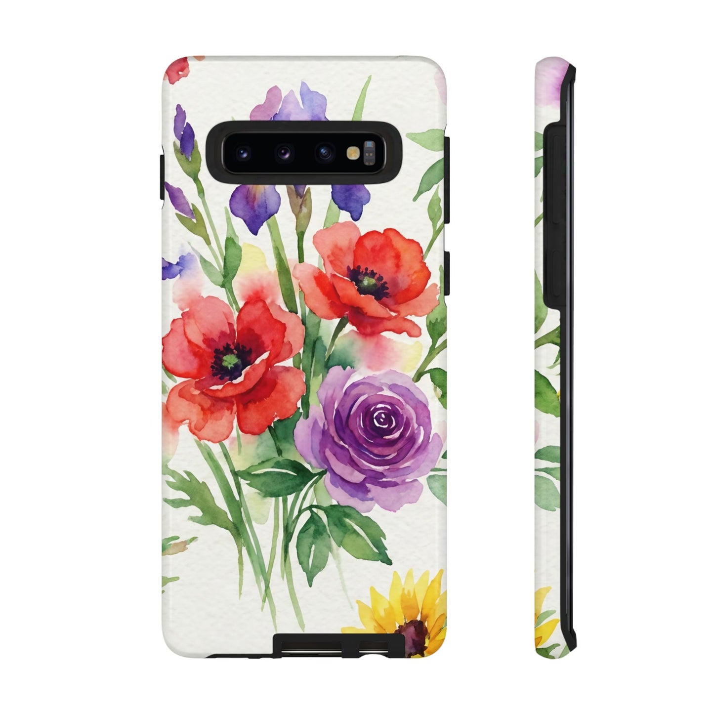 Watercolor Bouquet Samsung Phone Case — Tough Cases