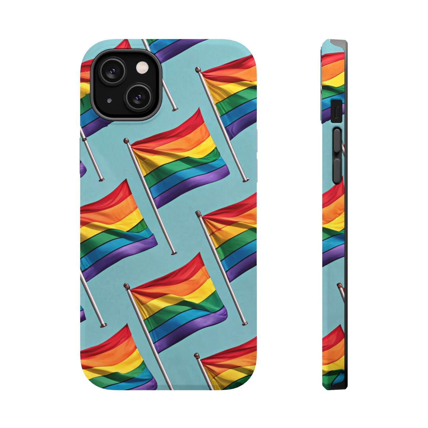 Celebrate Pride Flag iPhone Case