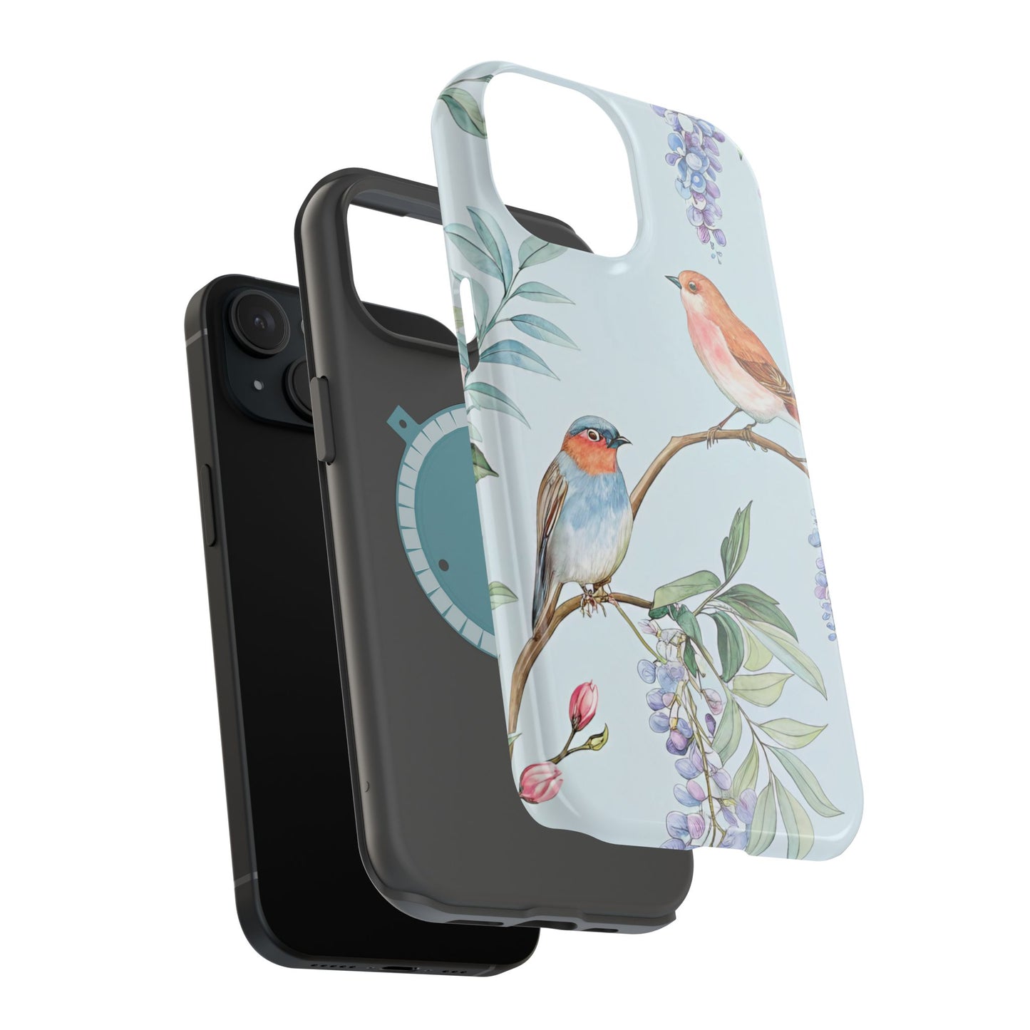 iPhone Tough Case - Spring Bird Design