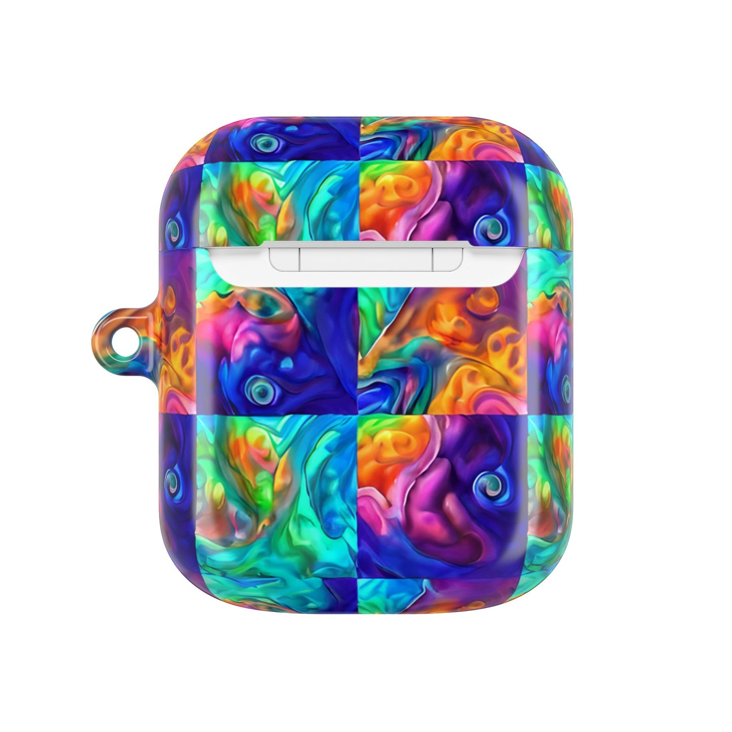Abalone Swirl AirPod Case — Glowing Shell Protective Cover