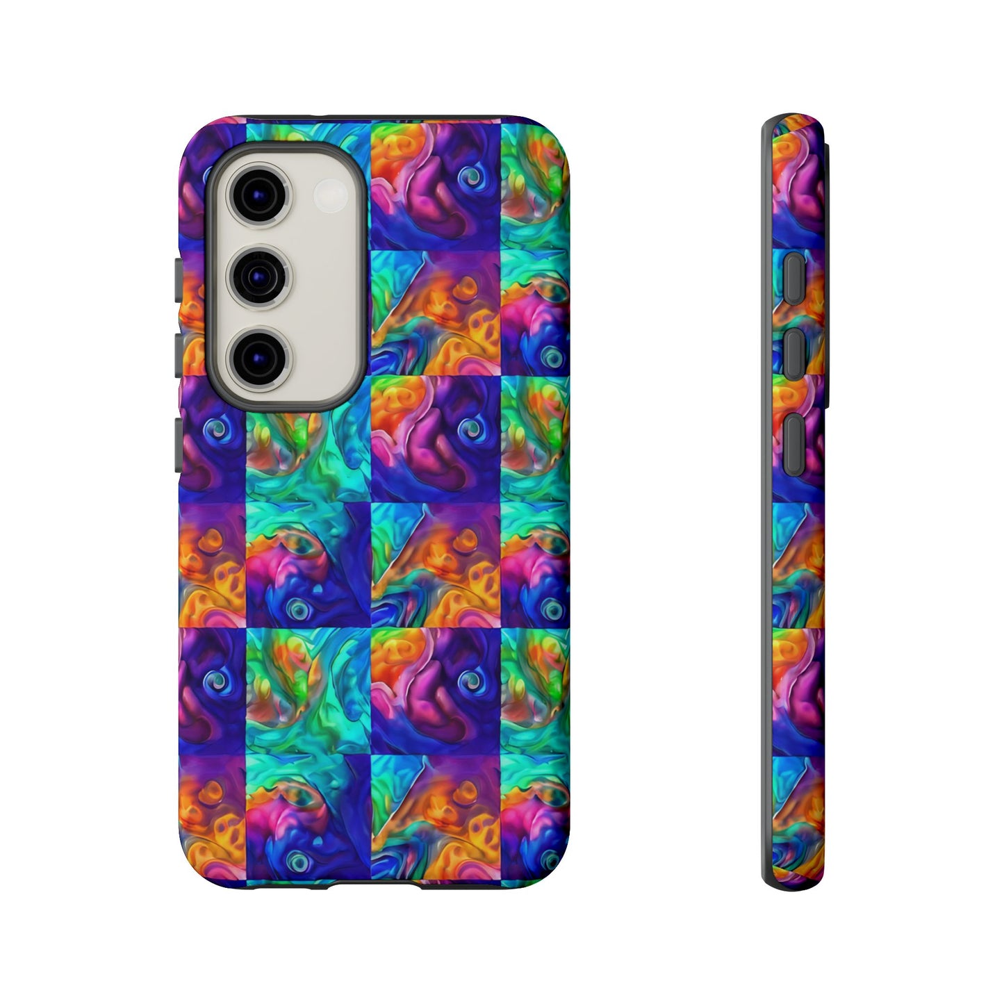 Abalone Swirl Samsung Phone Case — Glowing Shell Design