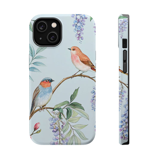 iPhone Tough Case - Spring Bird Design