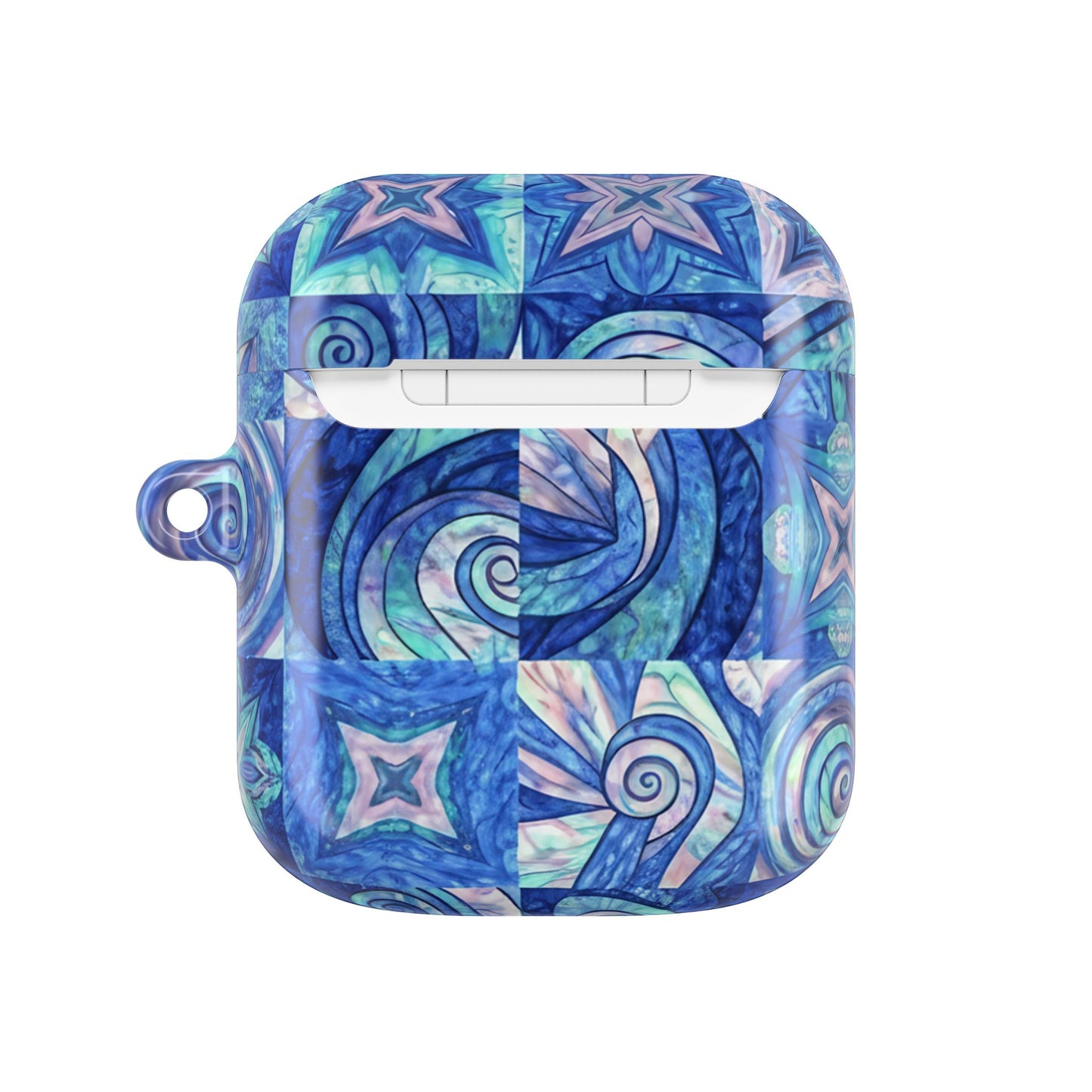 Modern Sea Blue AirPod Case — Sleek Protective Earbud Cover