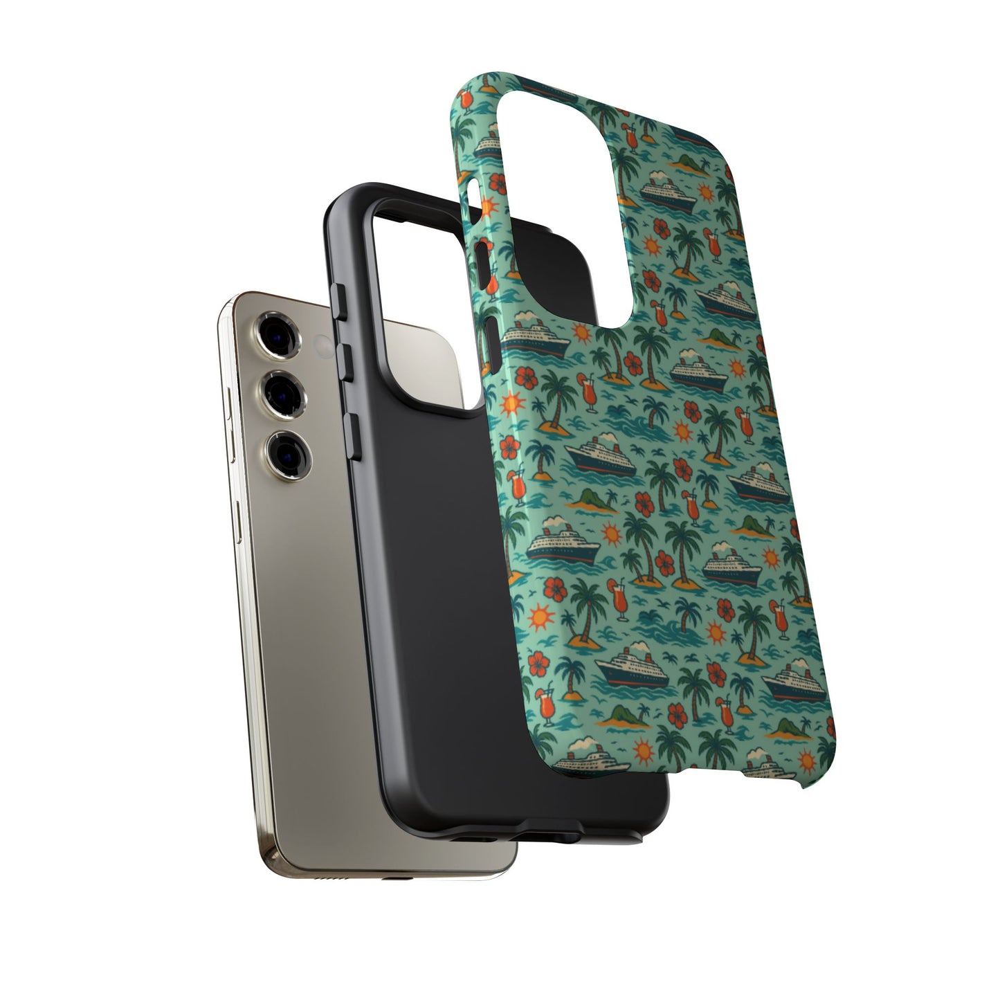 Tropical Cruise Design Samsung Phone Case