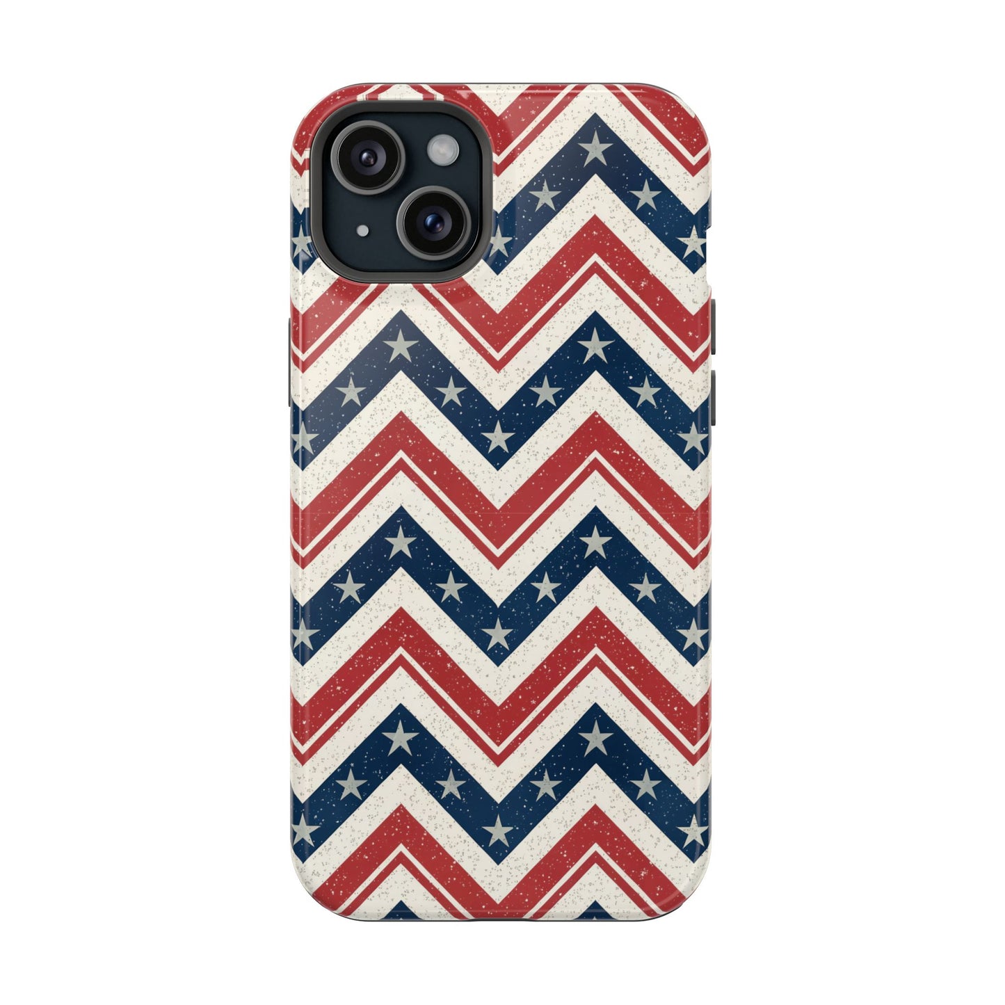 Vintage Patriotic Design iPhone Tough Case