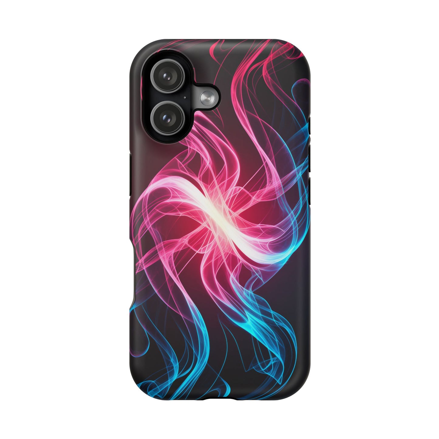 Red White and Blue Swirl Design iPhone Tough Case