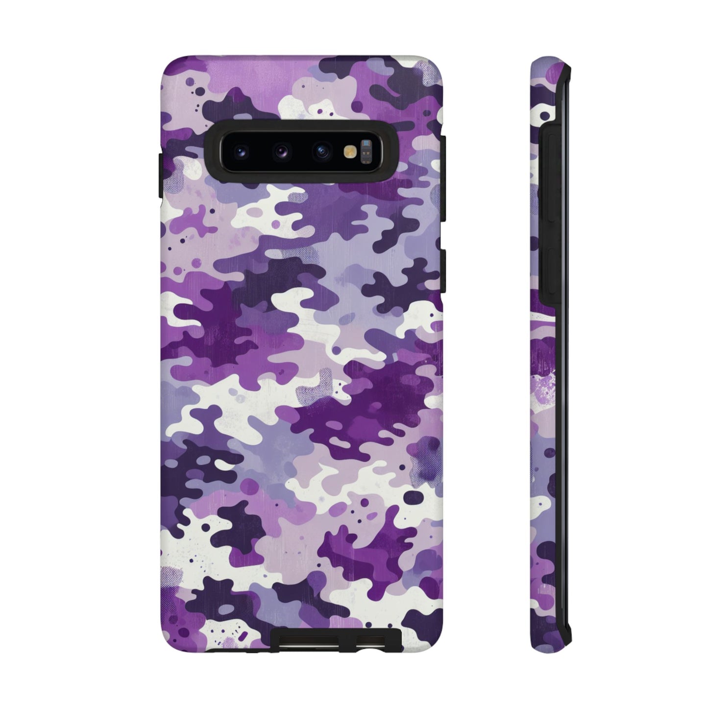 Purple Camouflage Samsung Phone Case