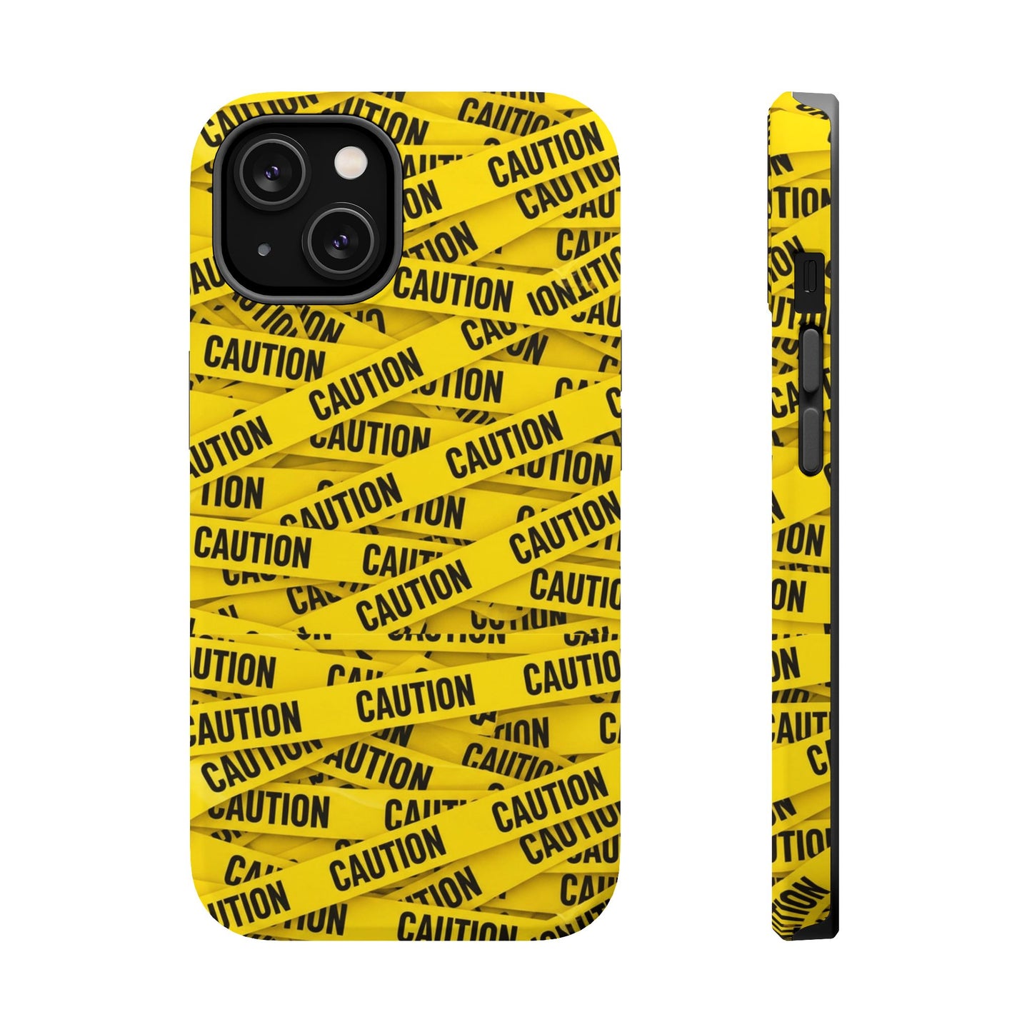 iPhone Tough Case - Caution Tape Design