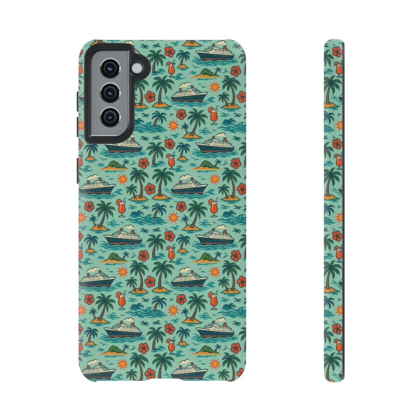 Tropical Cruise Design Samsung Phone Case