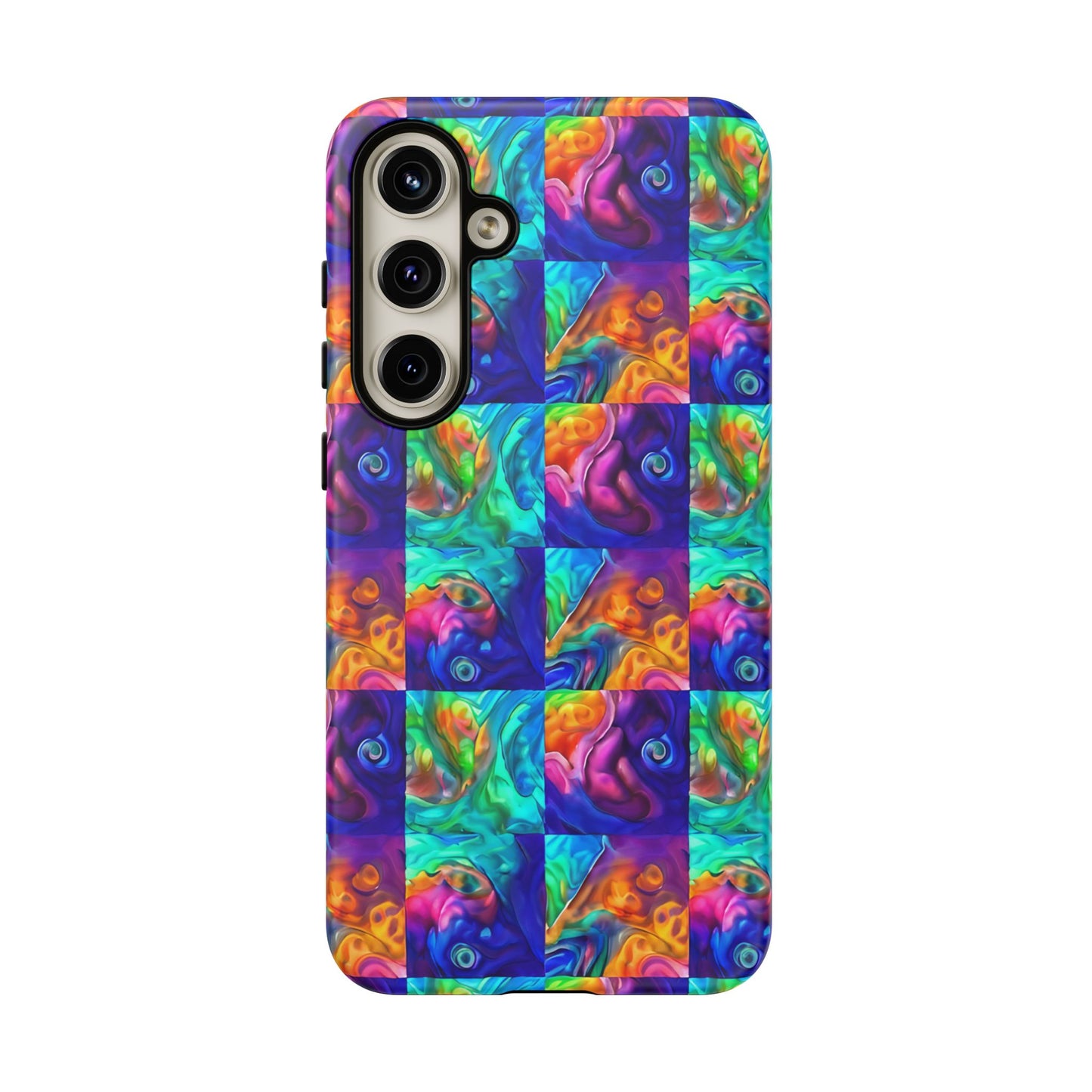 Abalone Swirl Samsung Phone Case — Glowing Shell Design