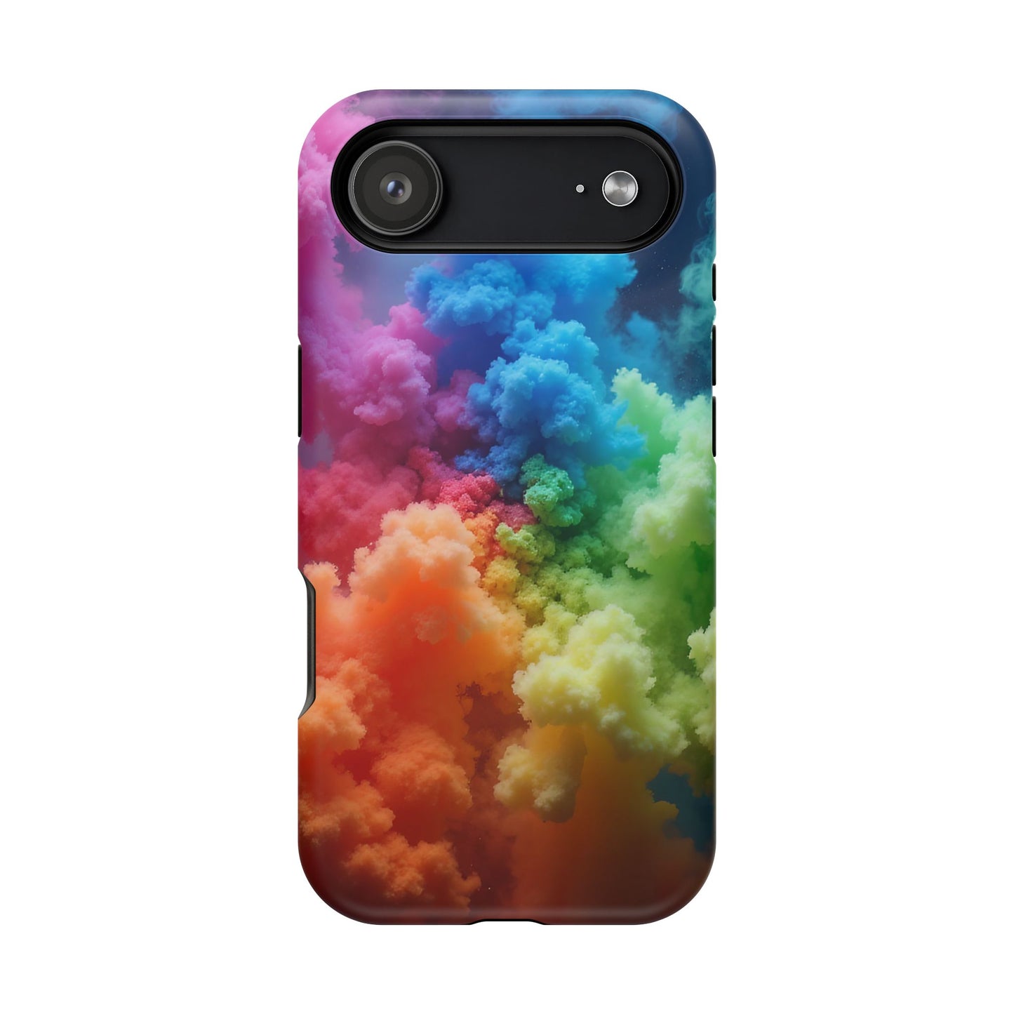 Rainbow Mist Tough Magnetic iPhone Case