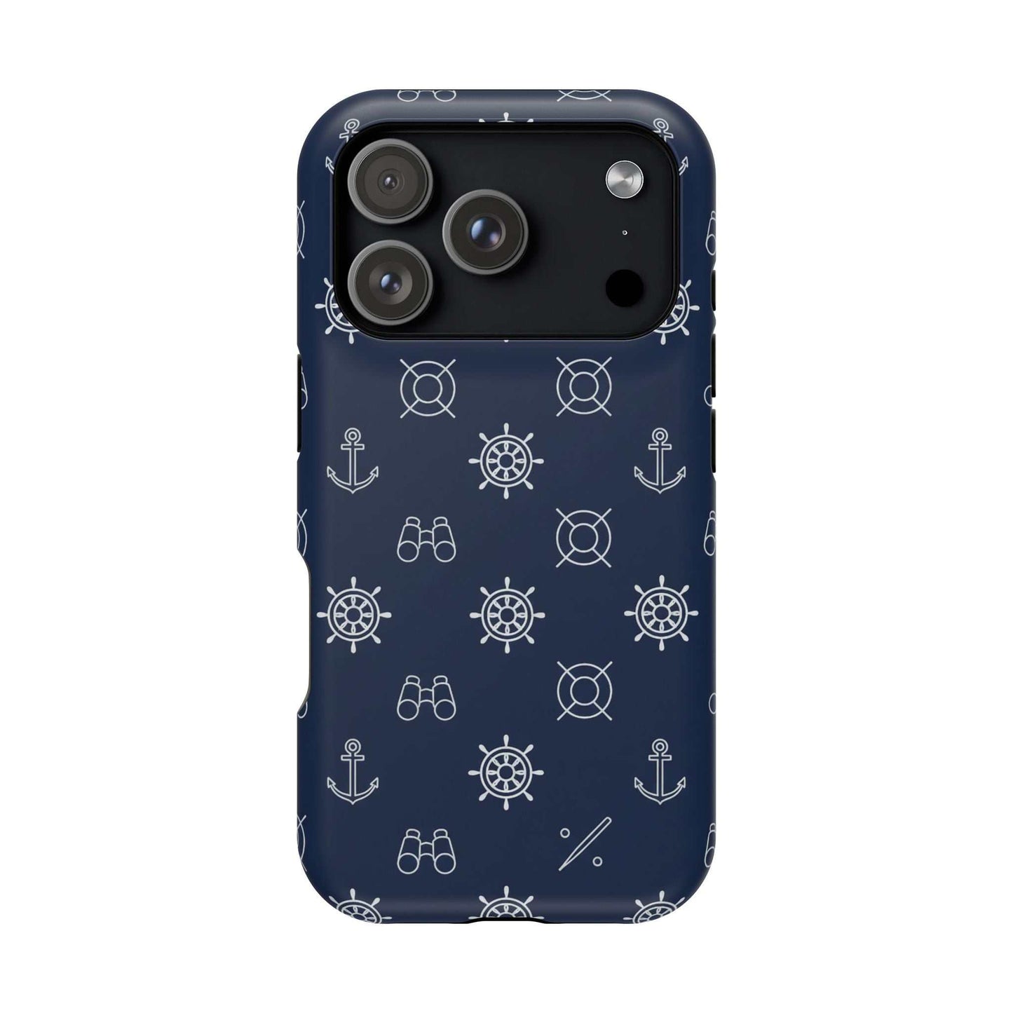 Minimalist Nautical iPhone Case — Magnetic Impact-Resistant Phone Case