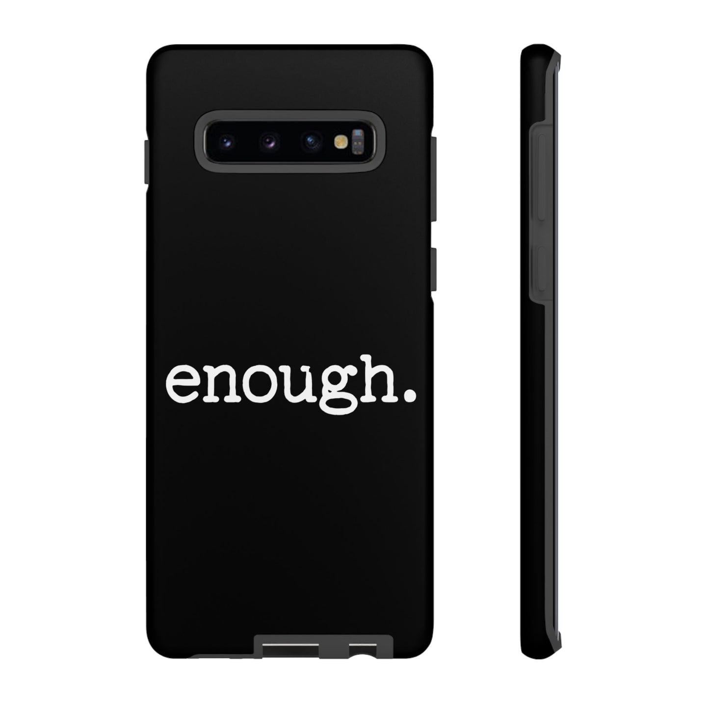 enough. Protest Inspired Tough Case for Samsung Phones