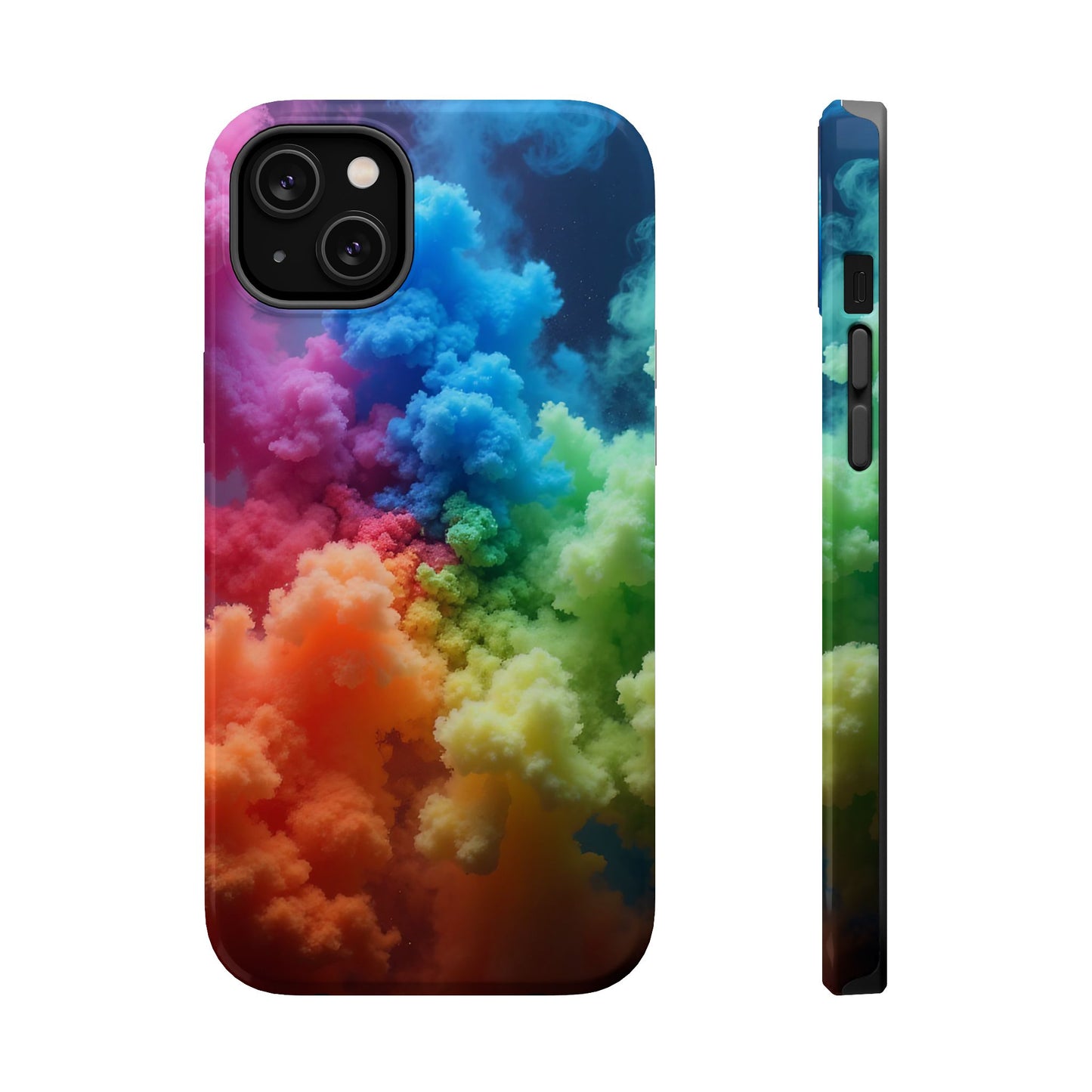 Rainbow Mist Tough Magnetic iPhone Case