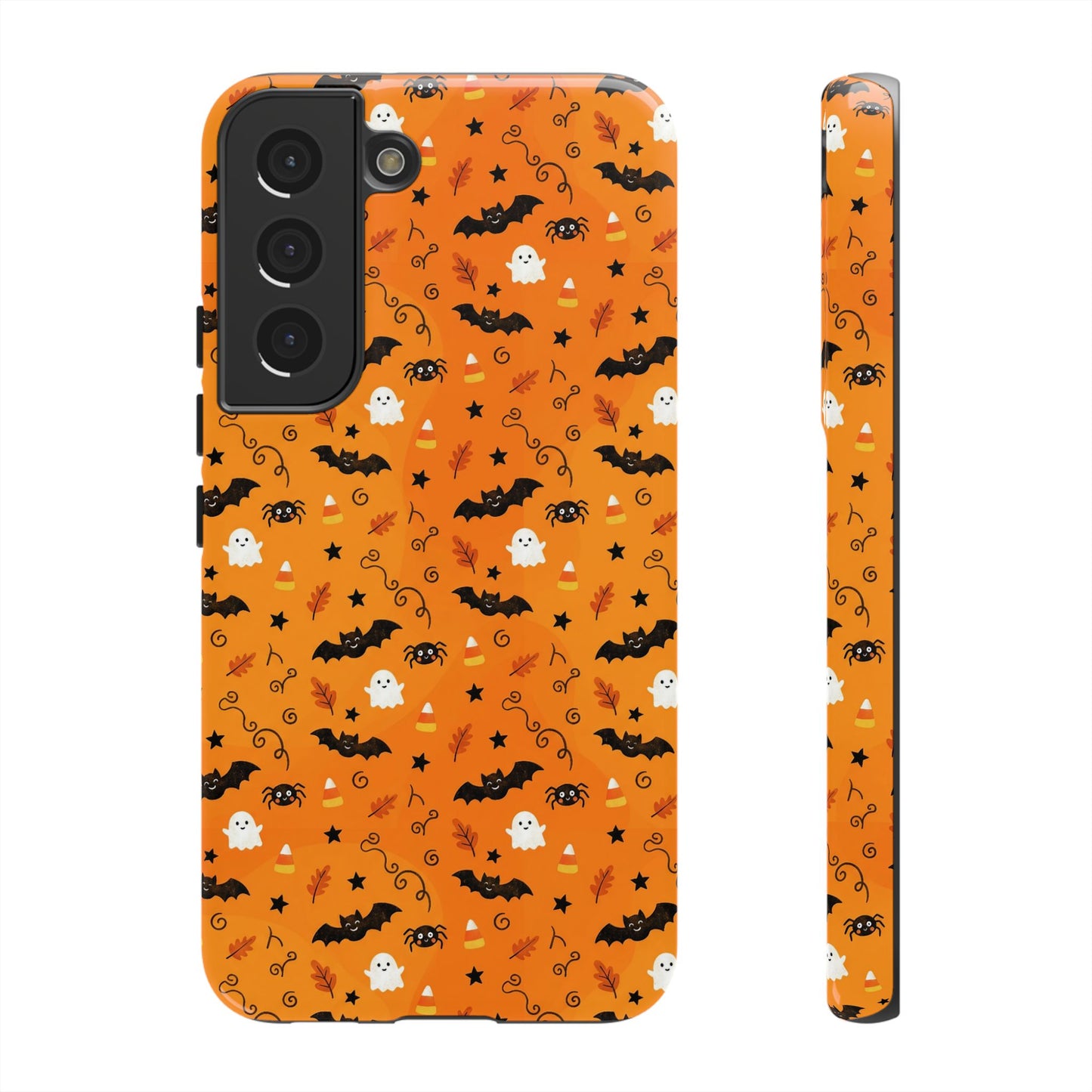 Boo-tiful Halloween Bat & Ghost Tough Phone Case
