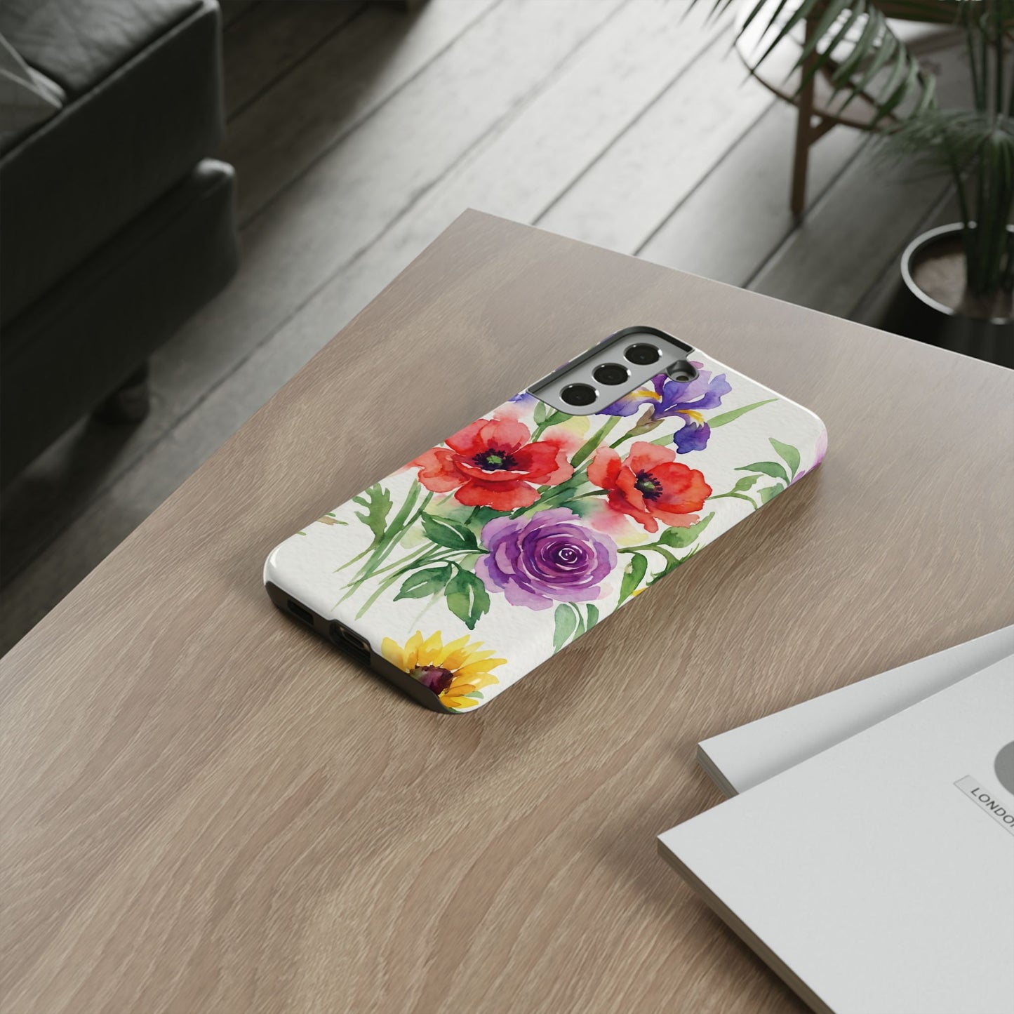 Watercolor Bouquet Samsung Phone Case — Tough Cases