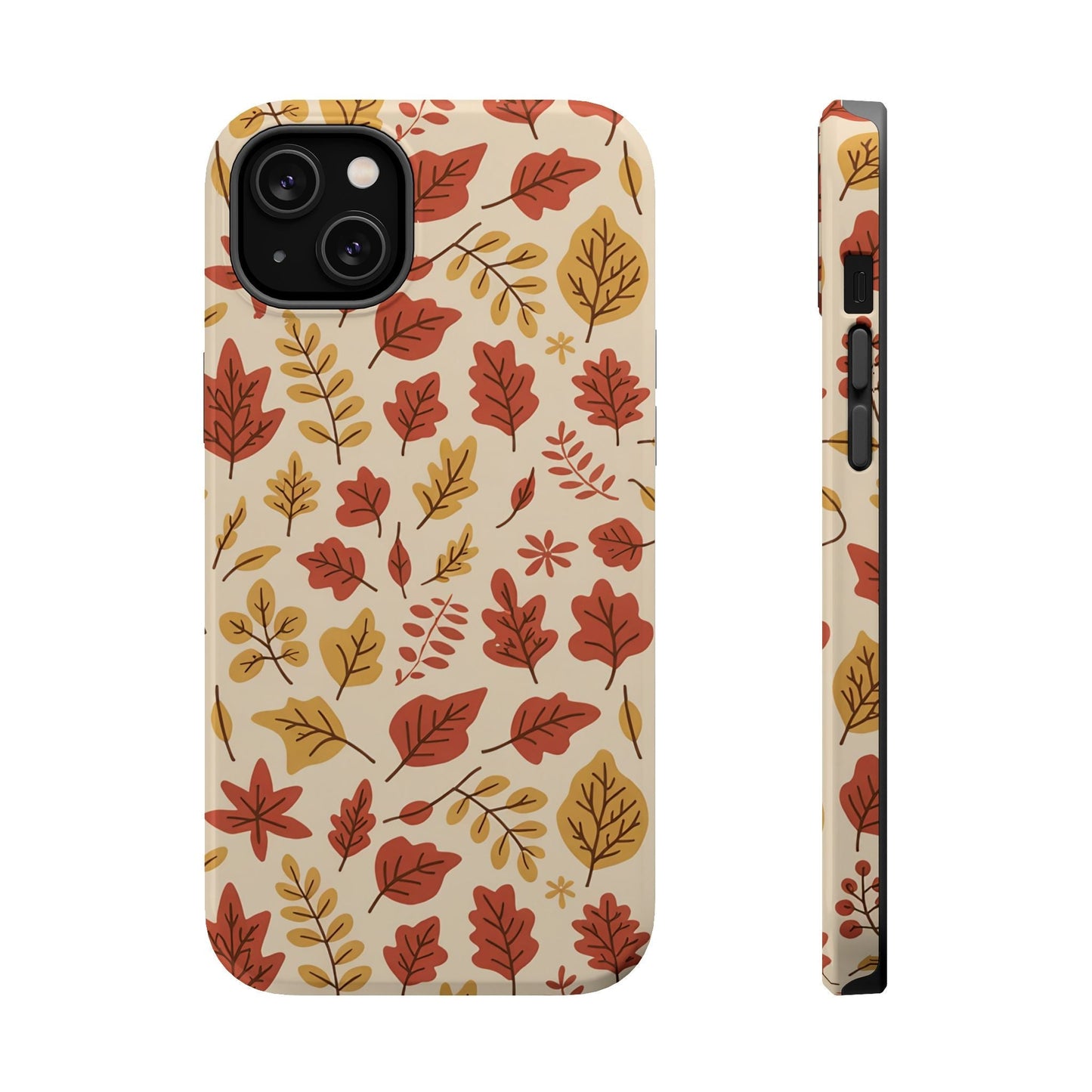Fall Leaves iPhone case with colorful autumn leaf pattern and durable protection