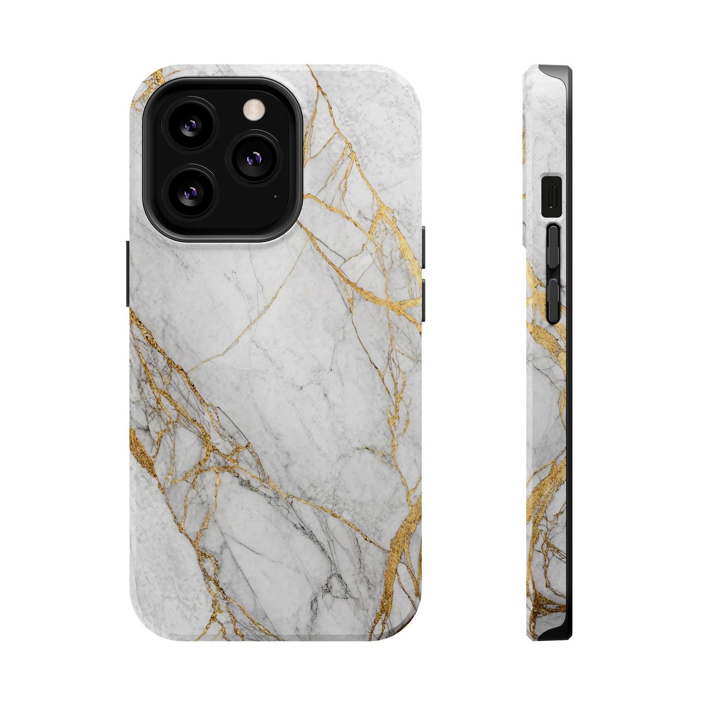 Golden Marble iPhone Tough Case