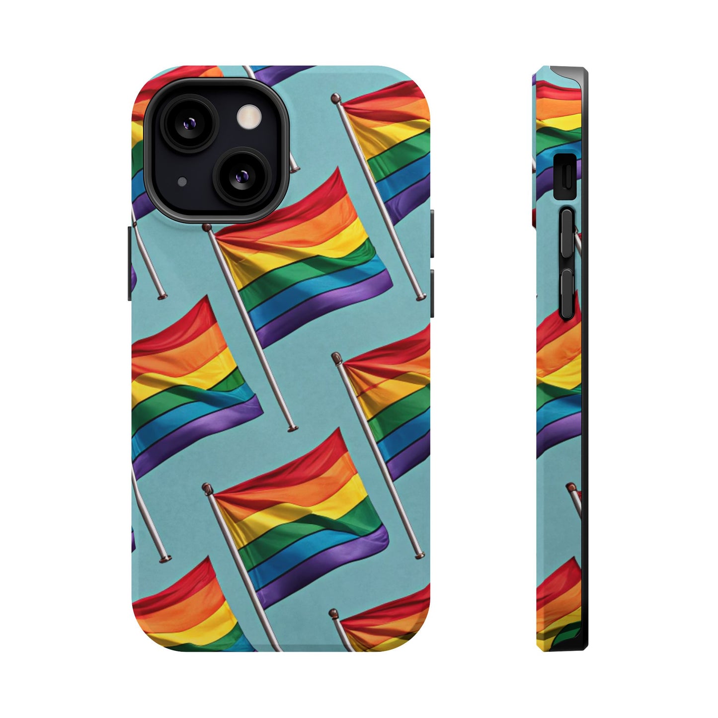 Celebrate Pride Flag iPhone Case