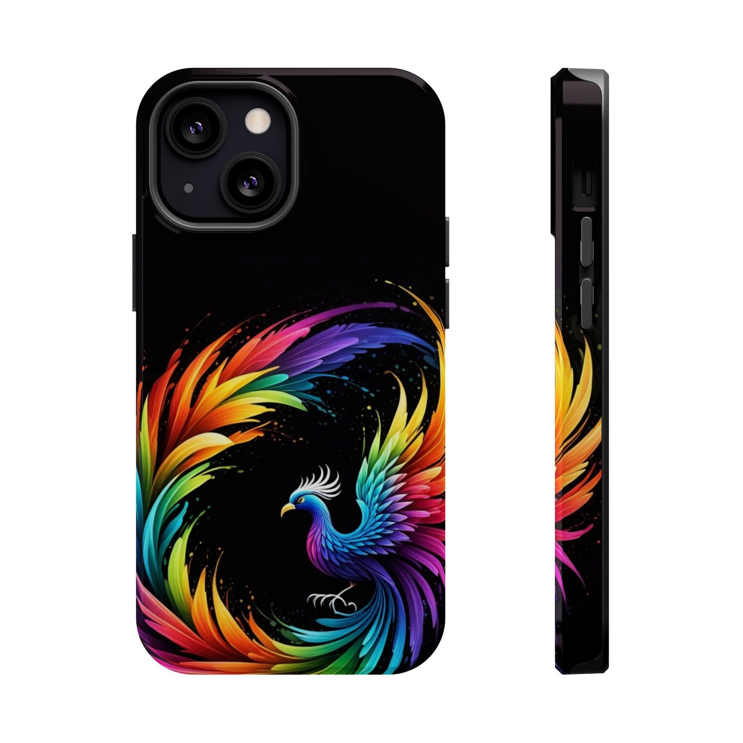 Rainbow Phoenix Design iPhone Tough Case
