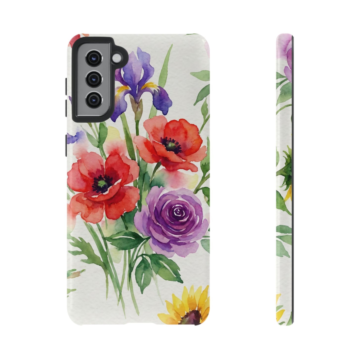 Watercolor Bouquet Samsung Phone Case — Tough Cases