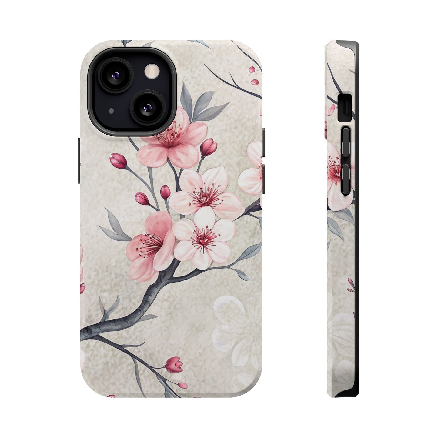 Japanese Cherry Blossom Magnetic iPhone Tough Cases