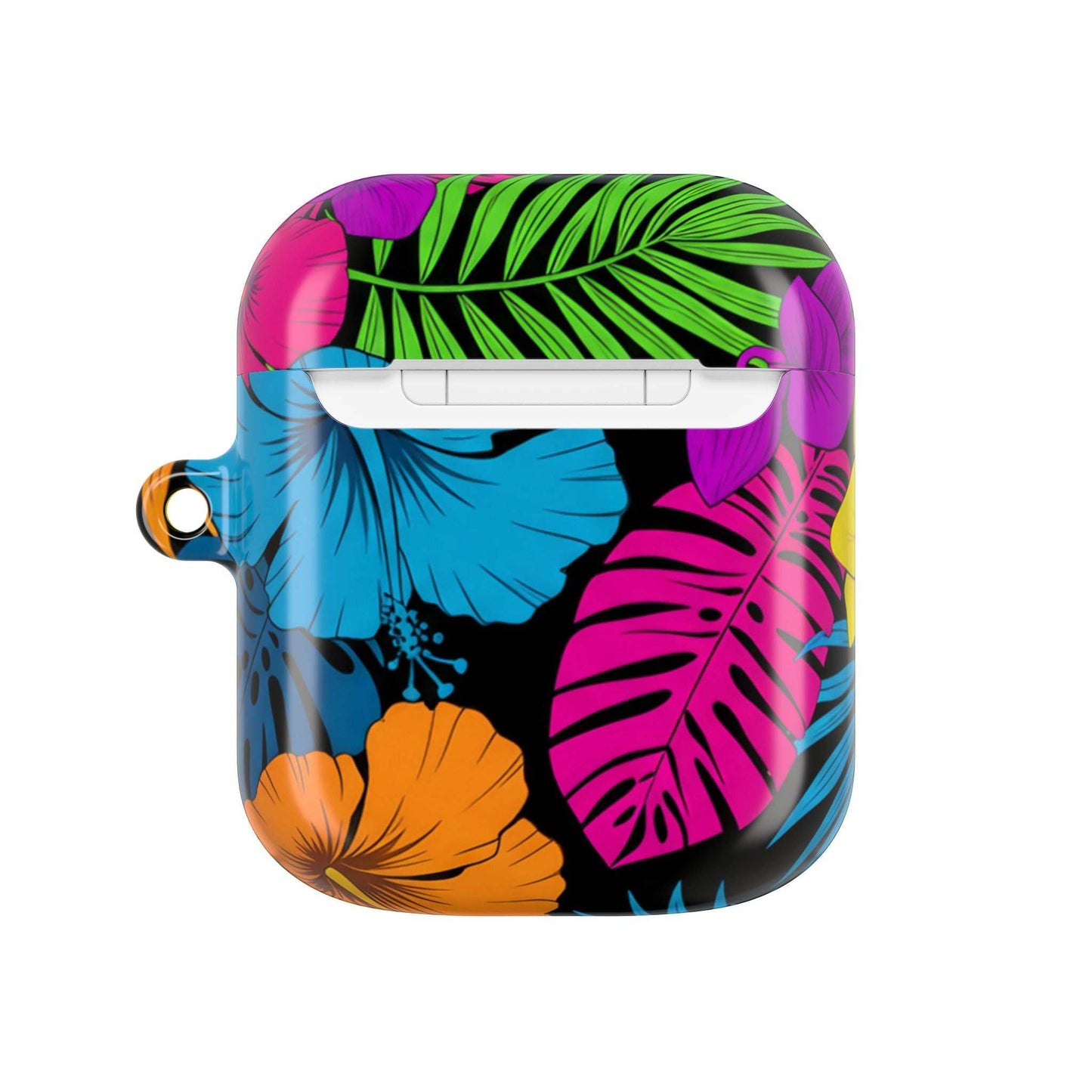 Modern Tropical Floral AirPod Case