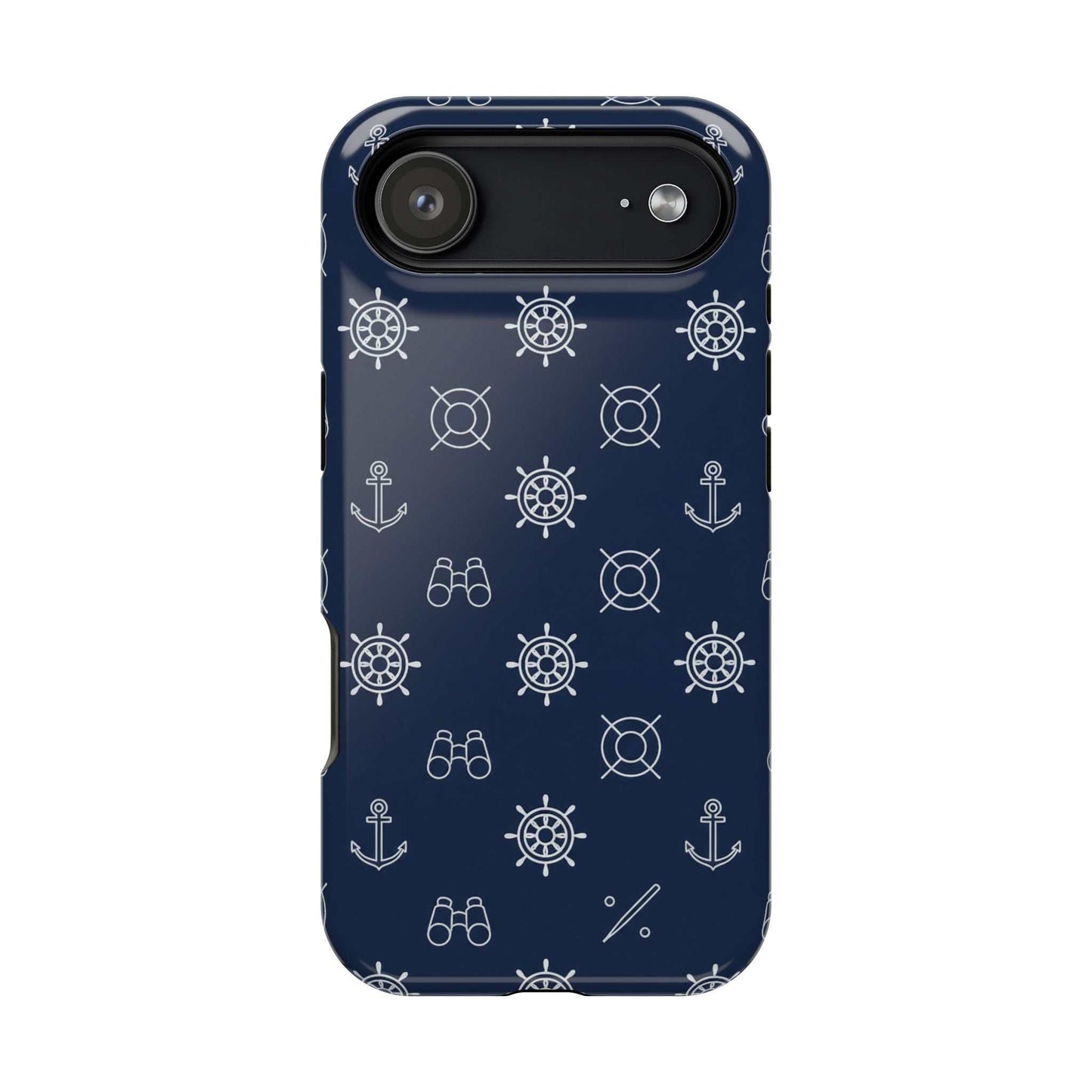 Minimalist Nautical iPhone Case — Magnetic Impact-Resistant Phone Case