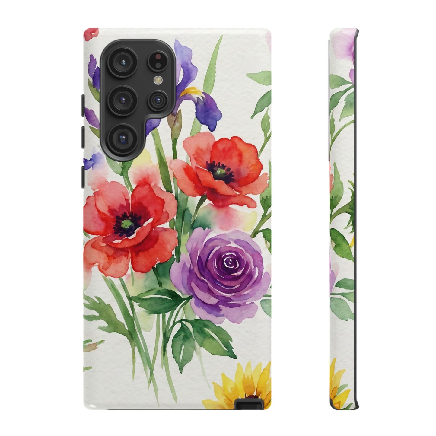 Watercolor Bouquet Samsung Phone Case — Tough Cases