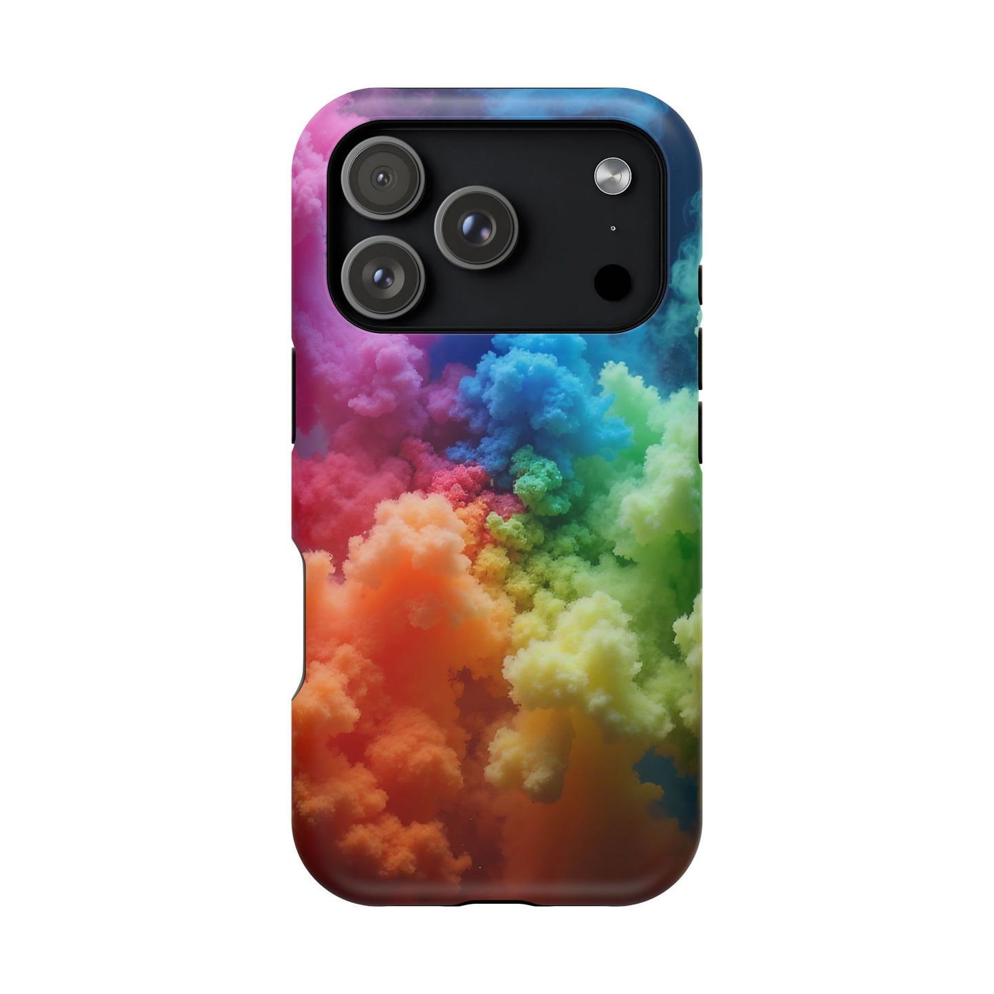 Rainbow Mist Tough Magnetic iPhone Case