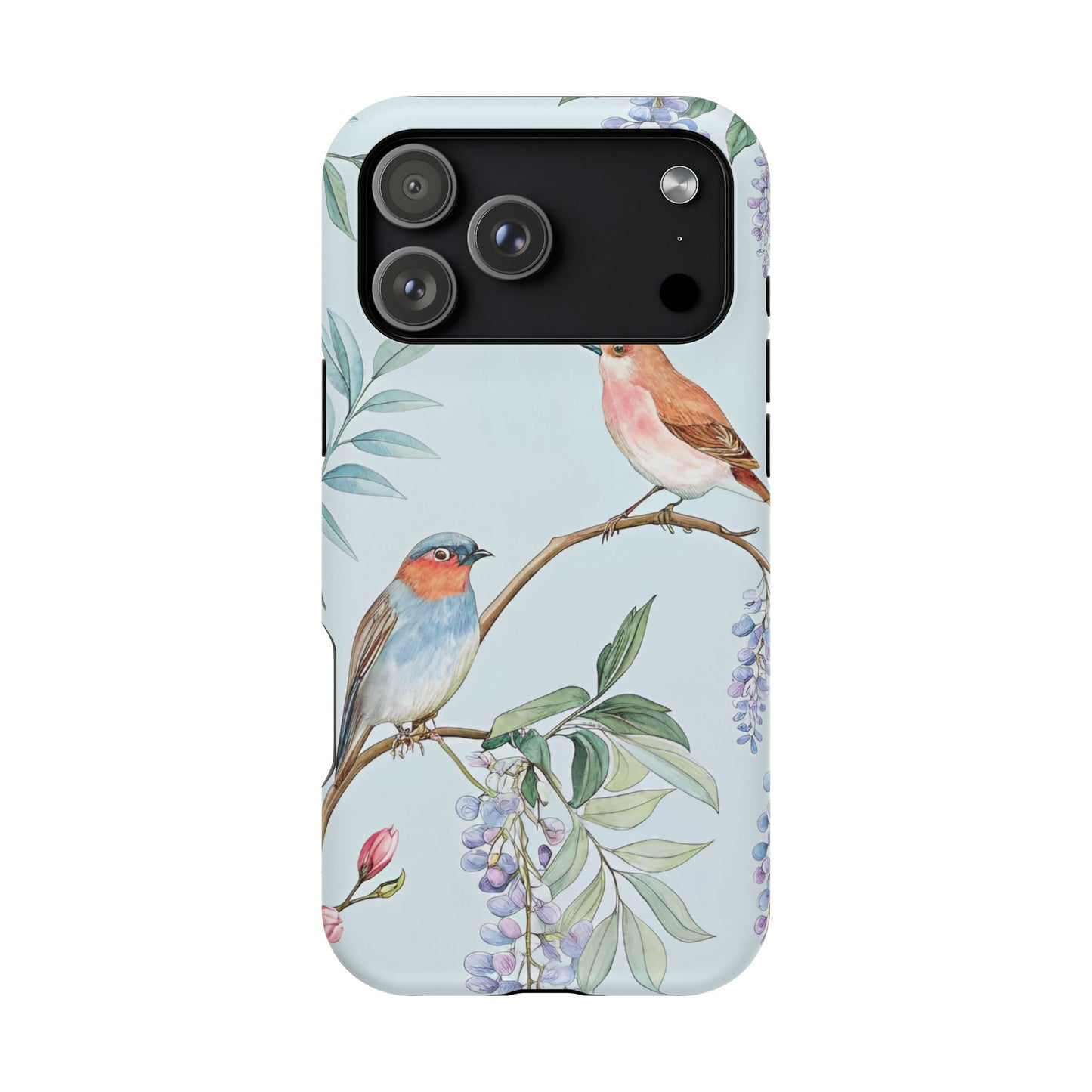 iPhone Tough Case - Spring Bird Design