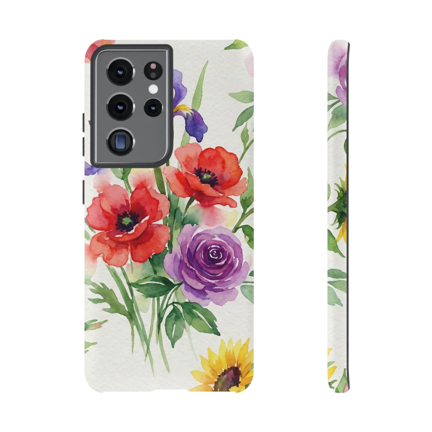 Watercolor Bouquet Samsung Phone Case — Tough Cases