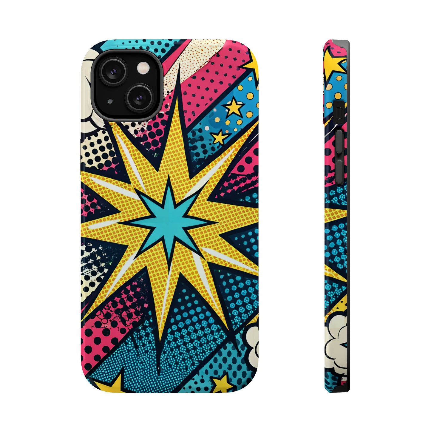 Pop Art Starburst Design iPhone Tough Case