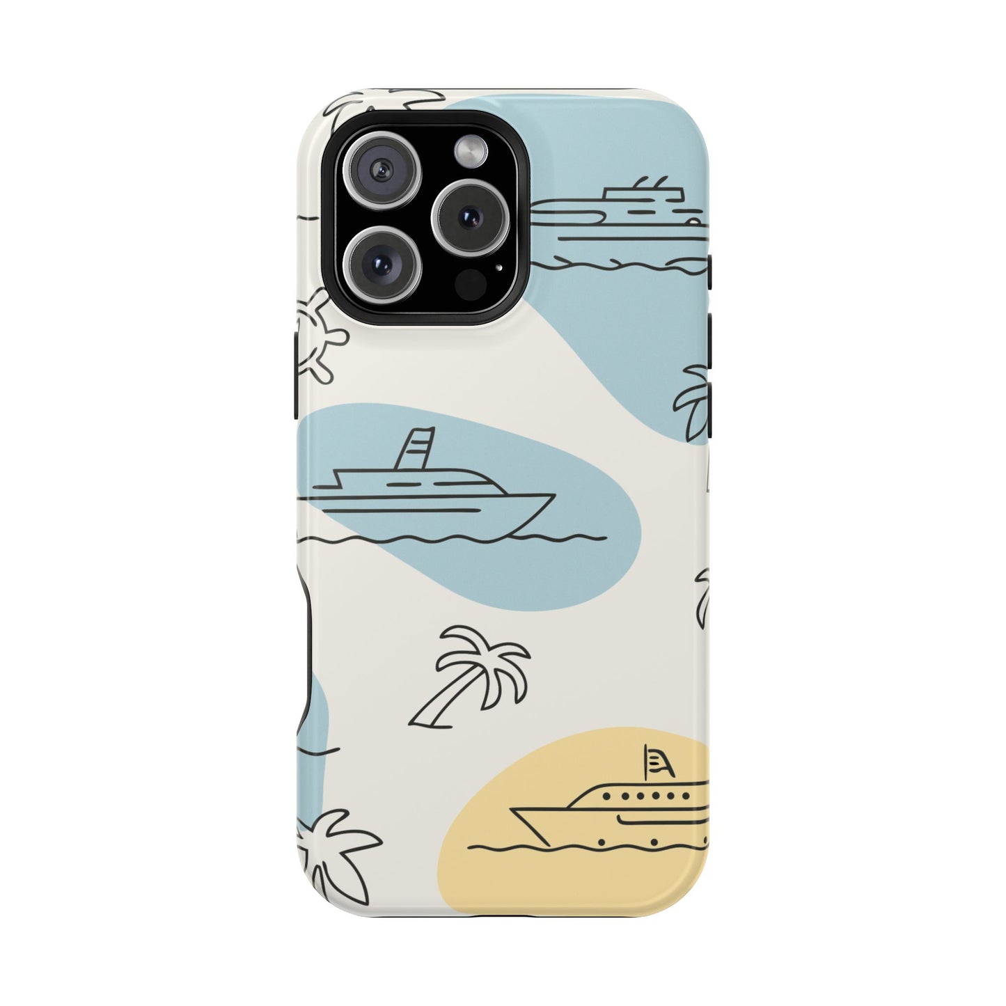Retro Cruise Vacation iPhone Tough Case