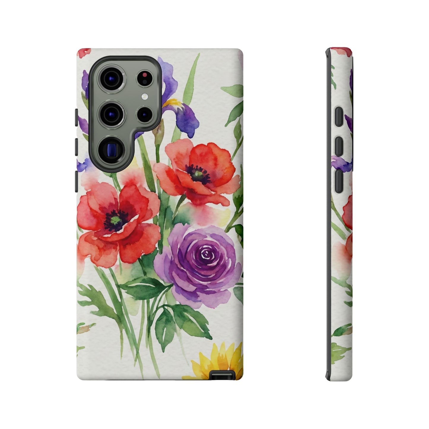 Watercolor Bouquet Samsung Phone Case — Tough Cases