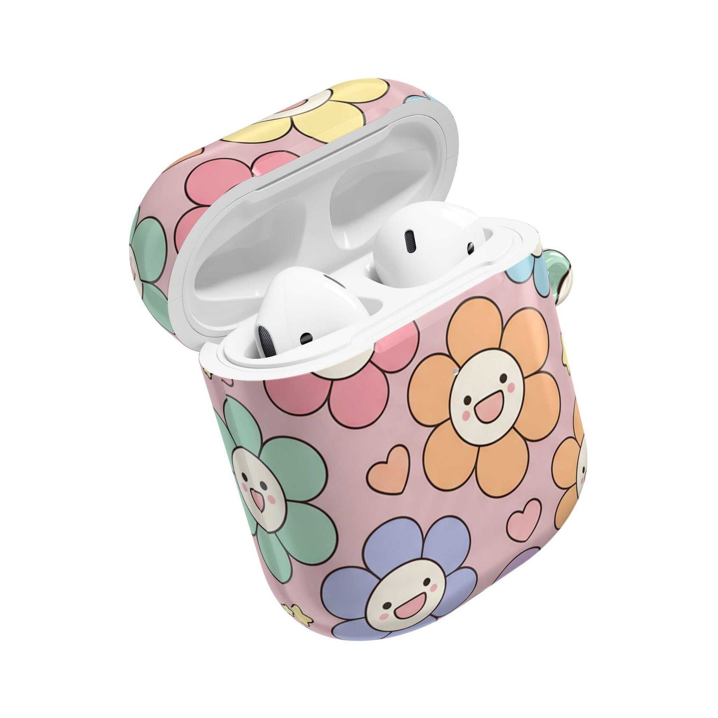Happy Flower AirPod Case — Cute Floral Protective AirPod Cover