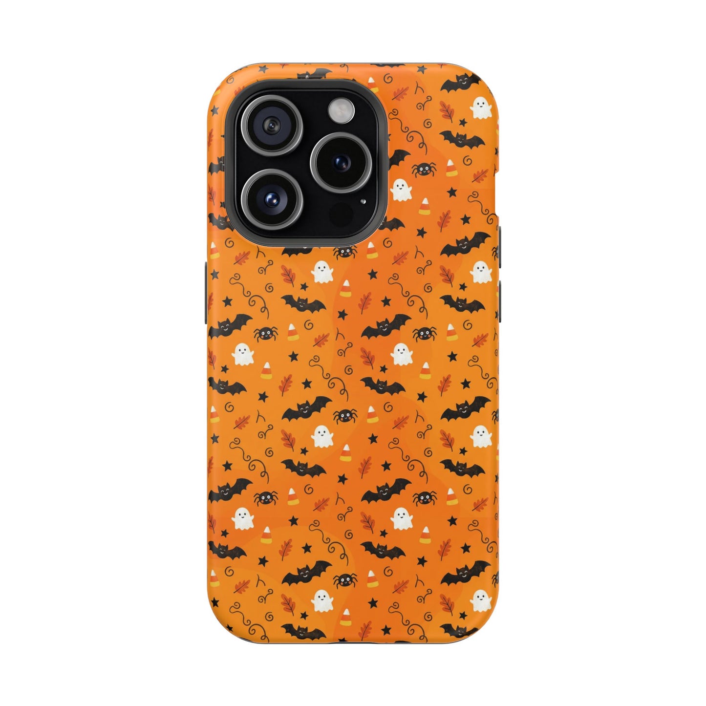 Boo-tiful Halloween Bat & Ghost iPhone Case